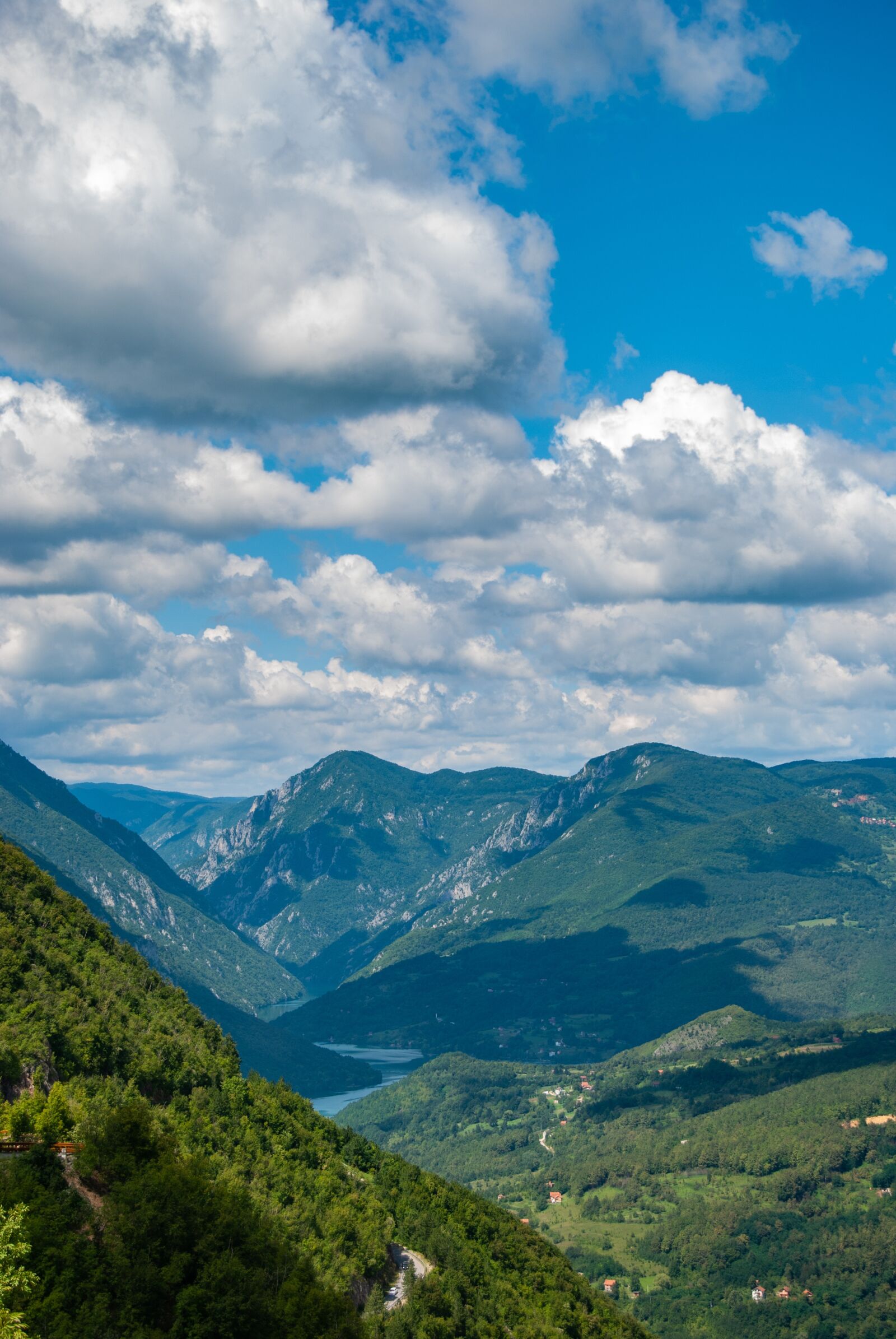 Nikon D60 sample photo. River, mountains, trees photography