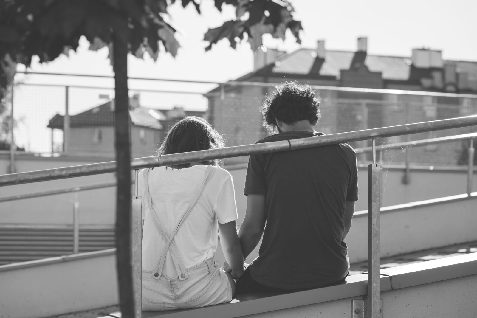 Canon EF 85mm F1.8 USM sample photo. People, black and white photography