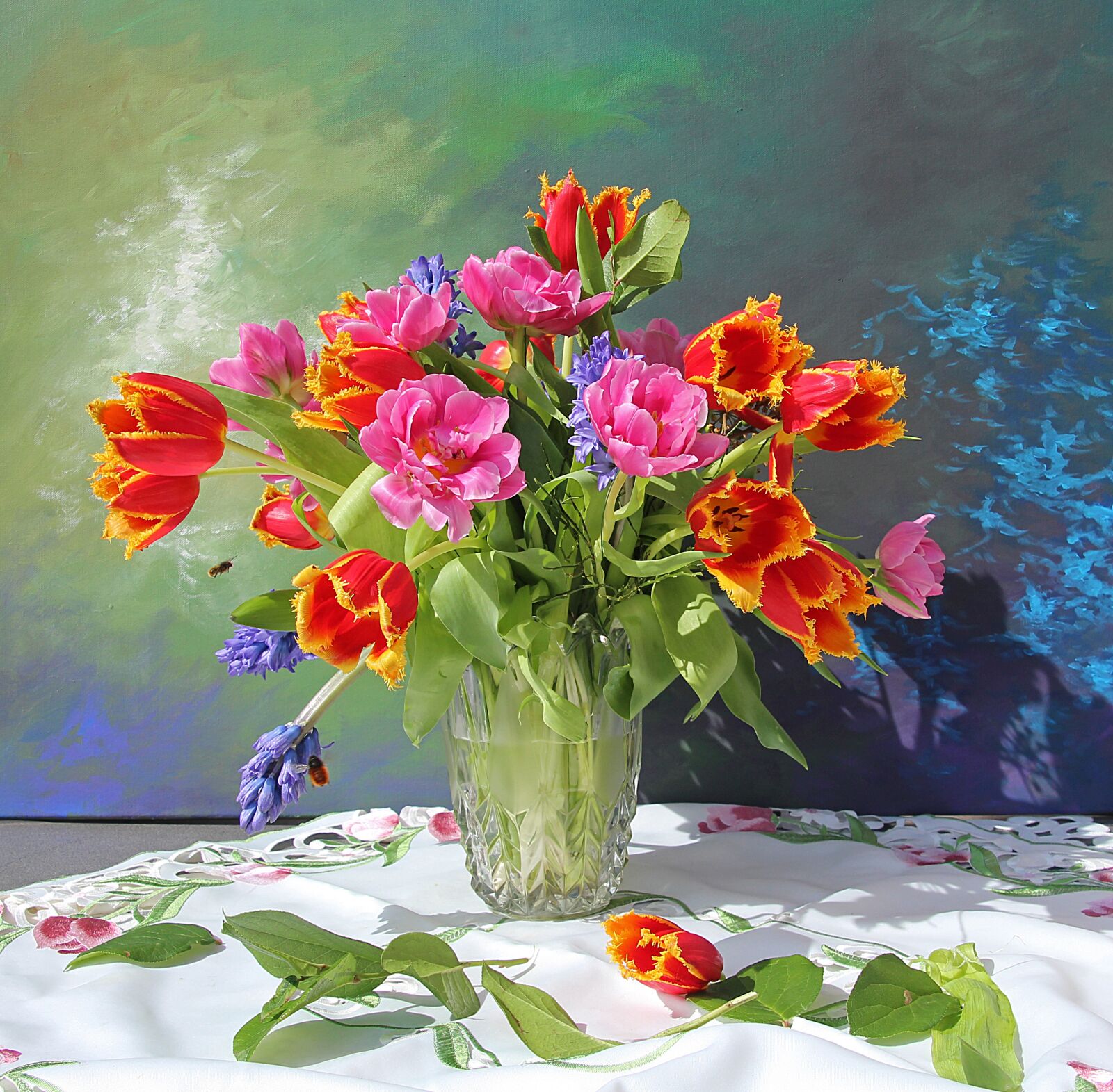 Canon EOS 1200D (EOS Rebel T5 / EOS Kiss X70 / EOS Hi) sample photo. Bouquet, tulips, still life photography