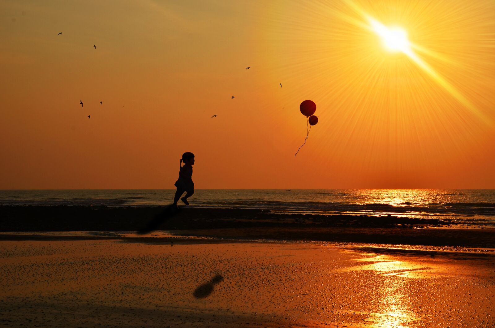 Nikon D7000 sample photo. Sunset, sea, beach photography