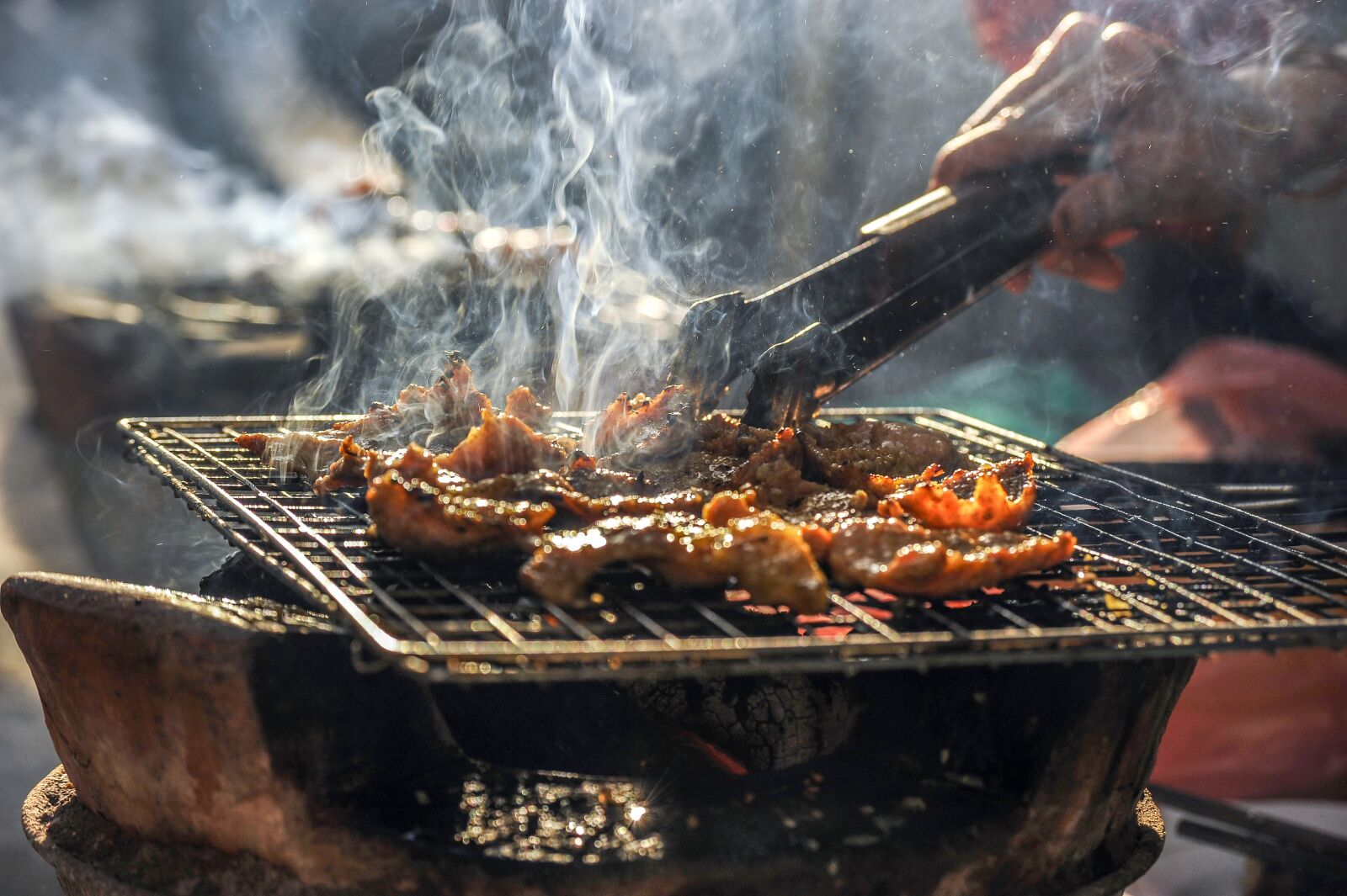 Nikon D700 sample photo. Smoke, bbq, barbecue photography