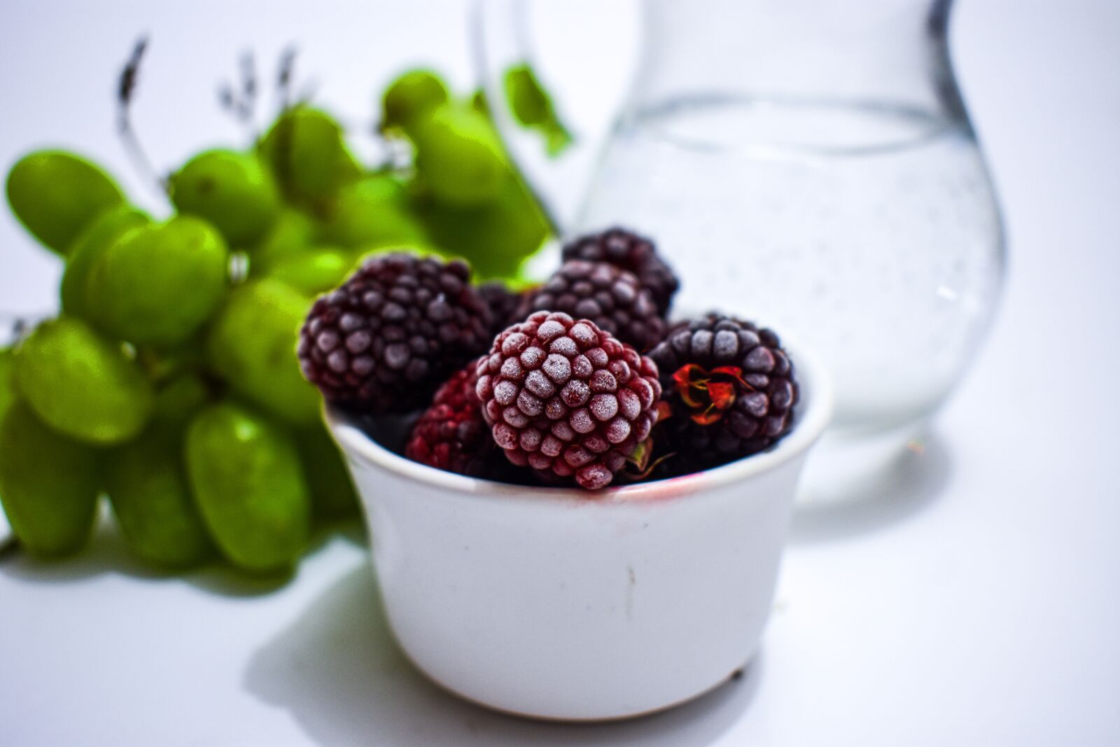 Nikon D3400 sample photo. Blackberries, fruit, art photography