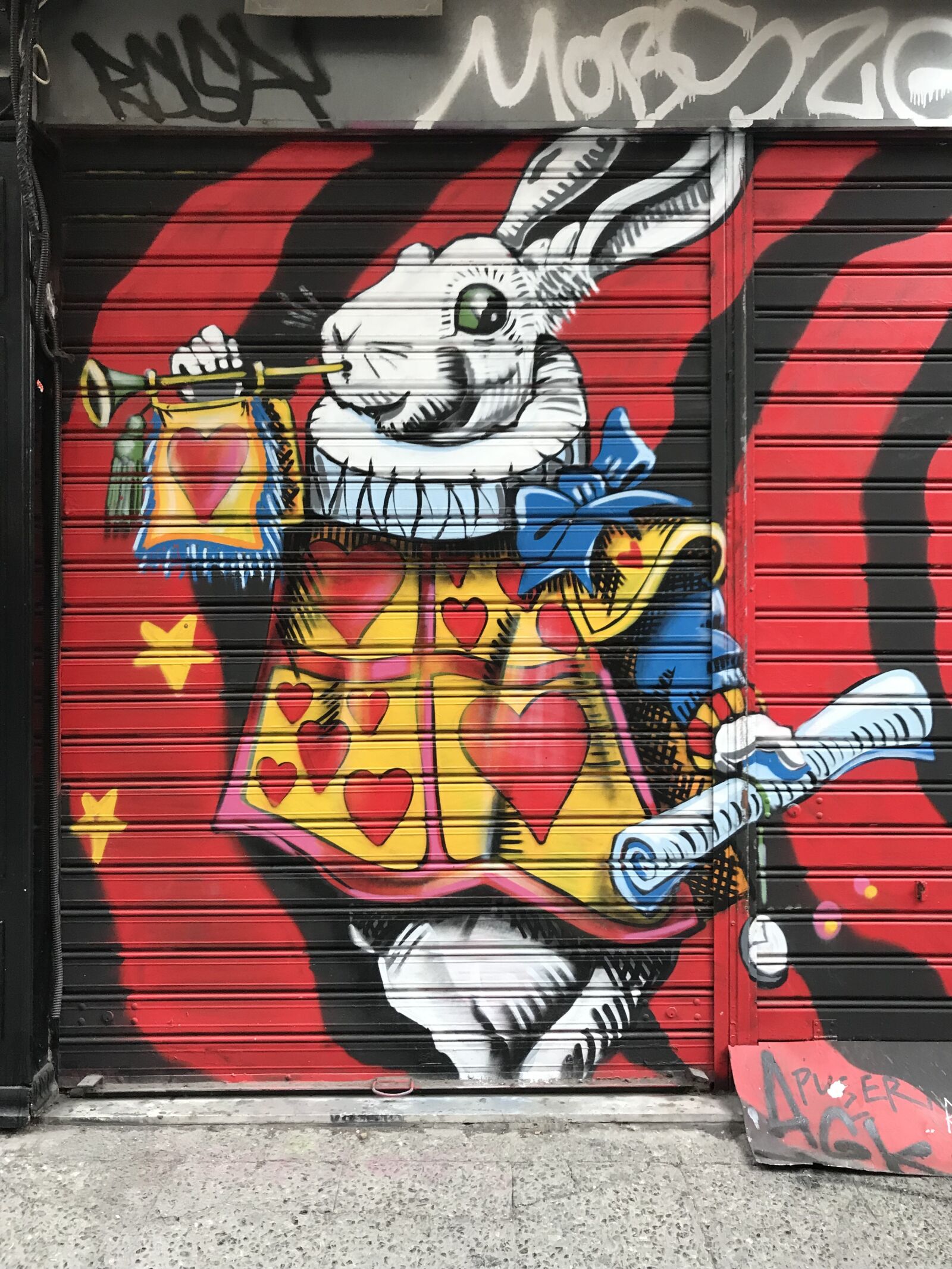 iPhone 7 Plus back dual camera 3.99mm f/1.8 sample photo. Graffiti, street art, athens photography