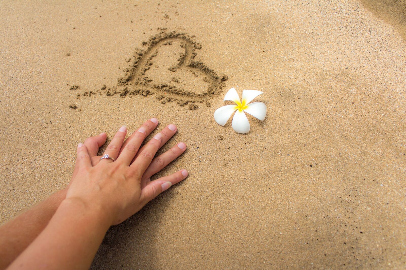 Canon EOS 600D (Rebel EOS T3i / EOS Kiss X5) sample photo. Sand, betrothed, love photography