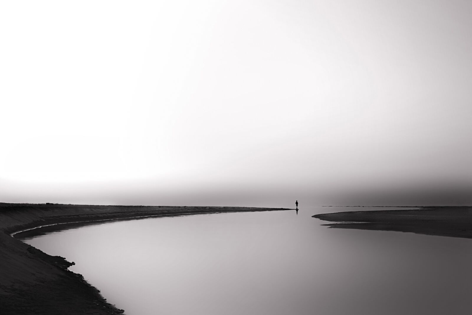 Nikon D3S sample photo. Landscape, silhouette, b w photography