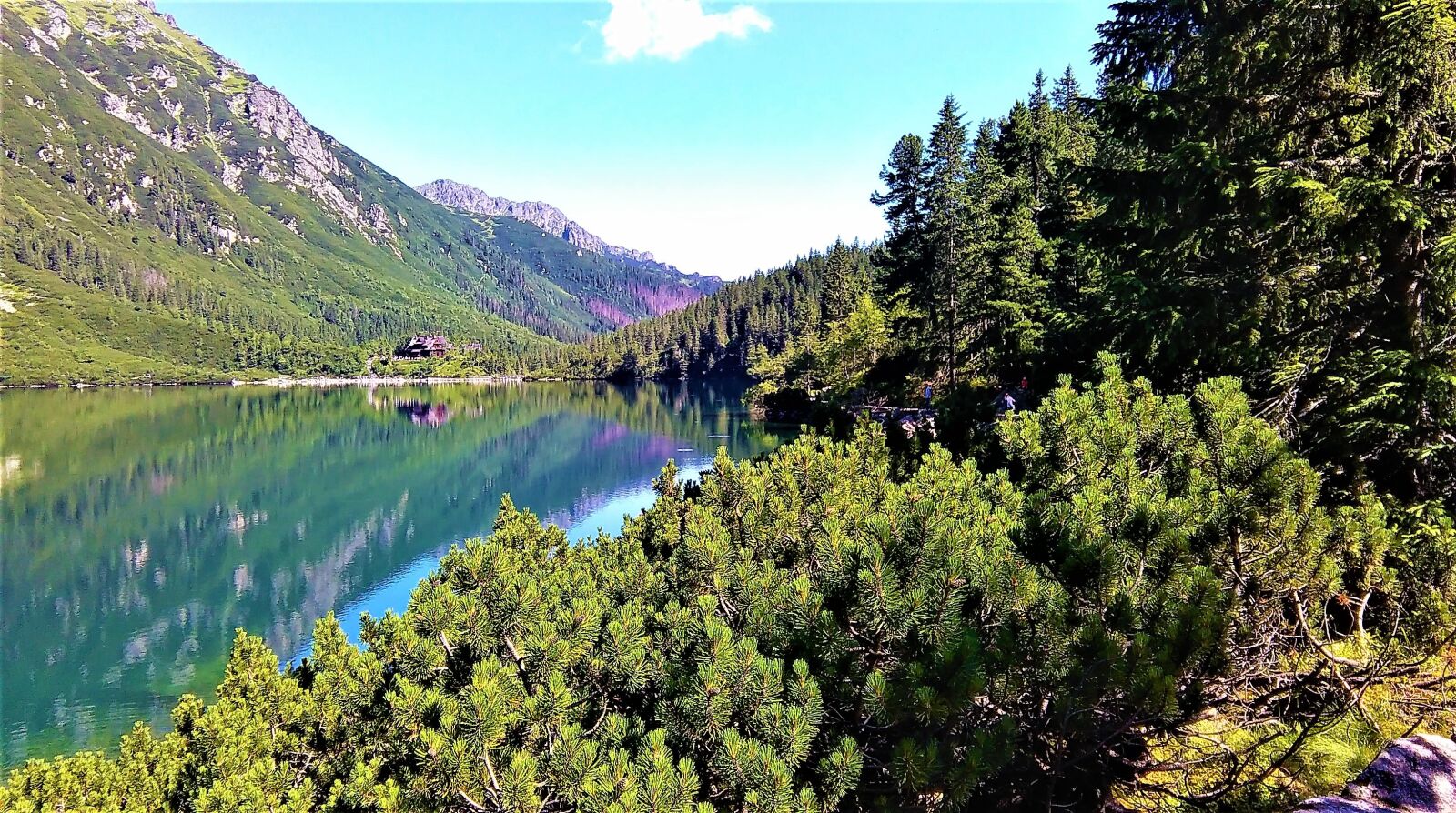 HTC DESIRE 620 sample photo. Morskie oko, mountains, lake photography