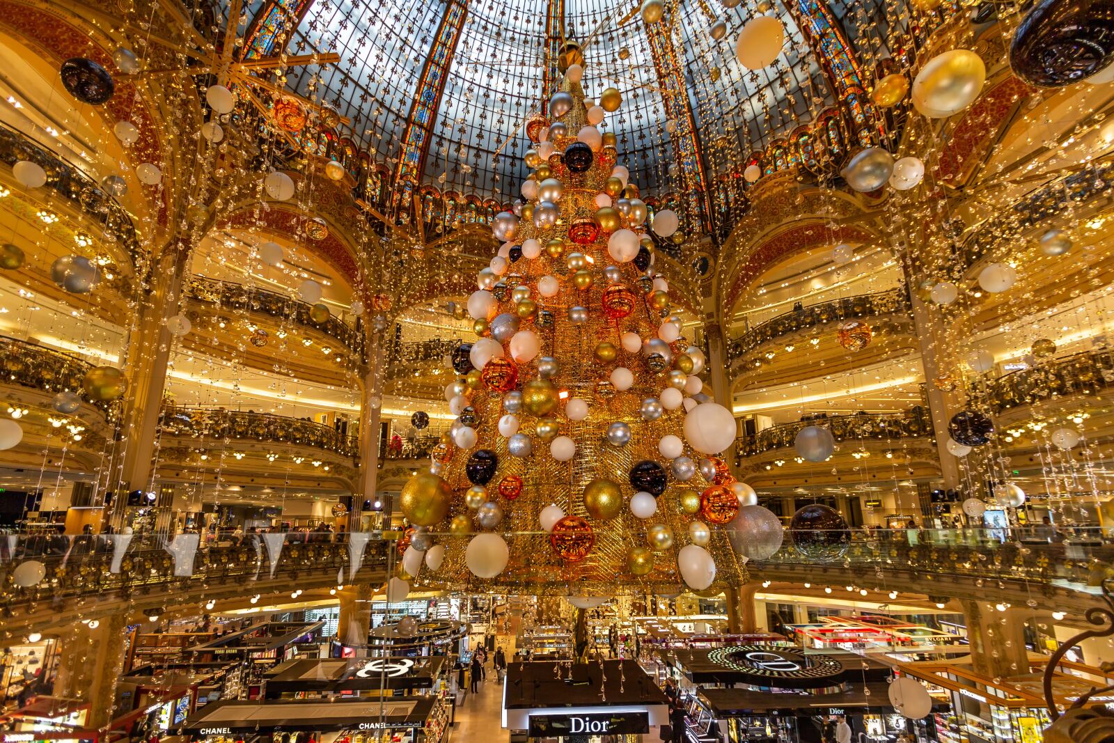 Canon EF-S 10-22mm F3.5-4.5 USM sample photo. Paris, department stores, france photography