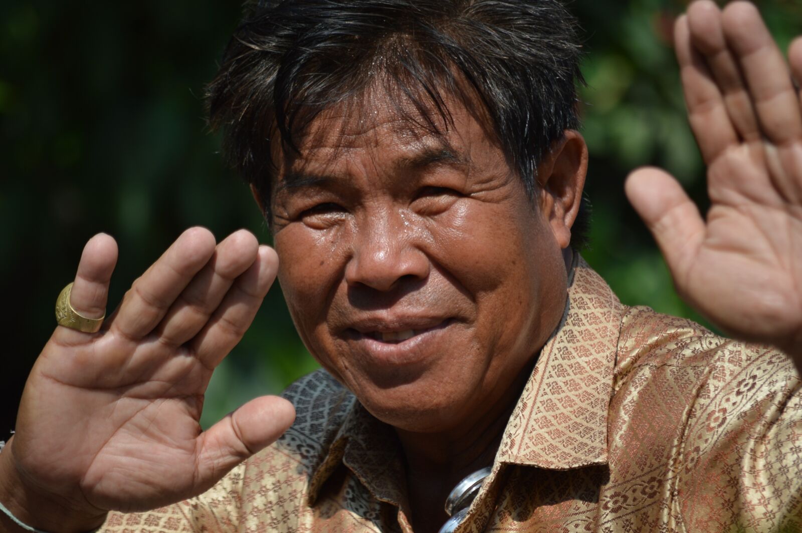 Nikon D3200 sample photo. Man, portrait, thailand photography