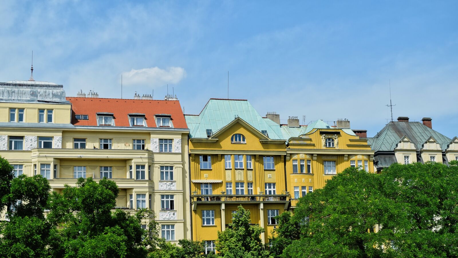 Nikon D3500 sample photo. Buildings, colorful, prague photography
