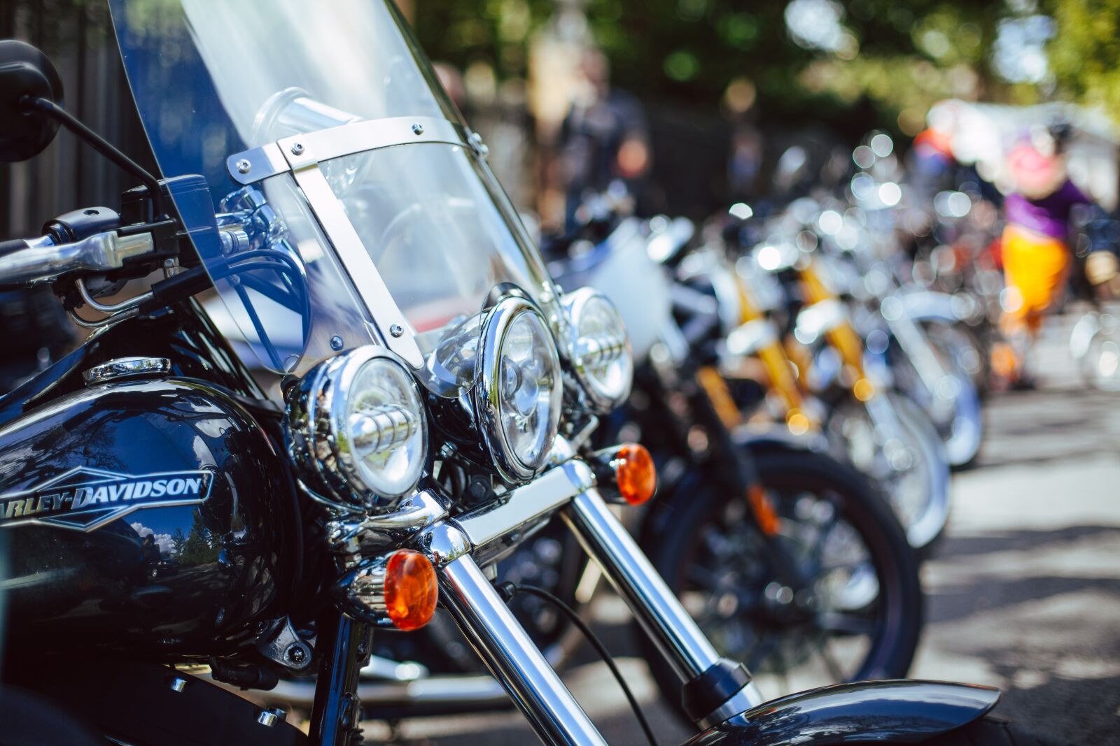 Canon EF 50mm F1.4 USM sample photo. Action, bike, biker photography
