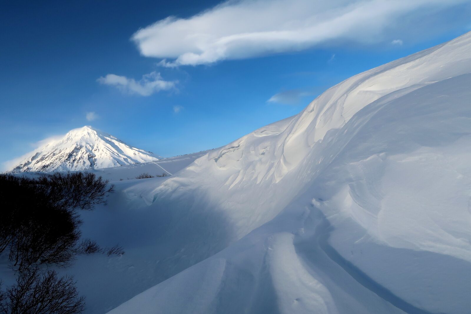Canon PowerShot G7 X Mark II sample photo. Snow, winter, snow cornice photography
