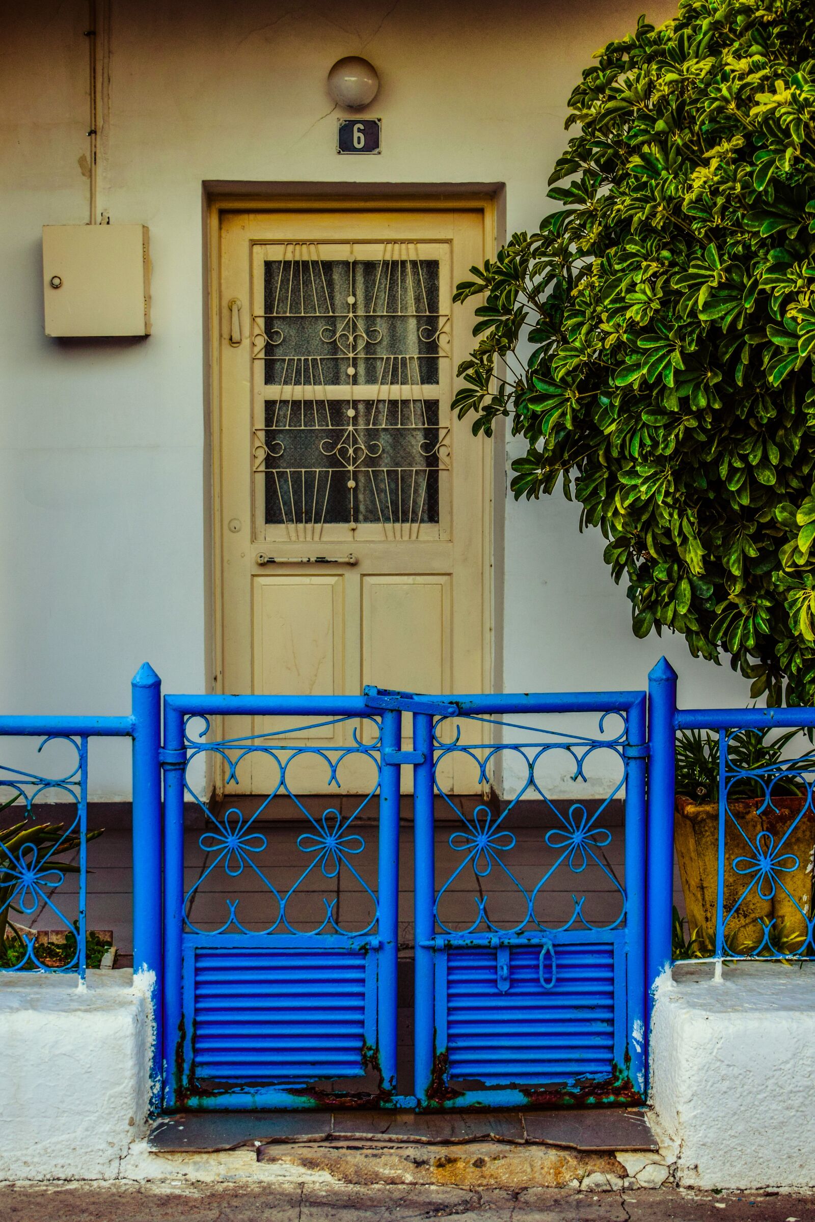 Nikon D3300 sample photo. Old house, door, yard photography