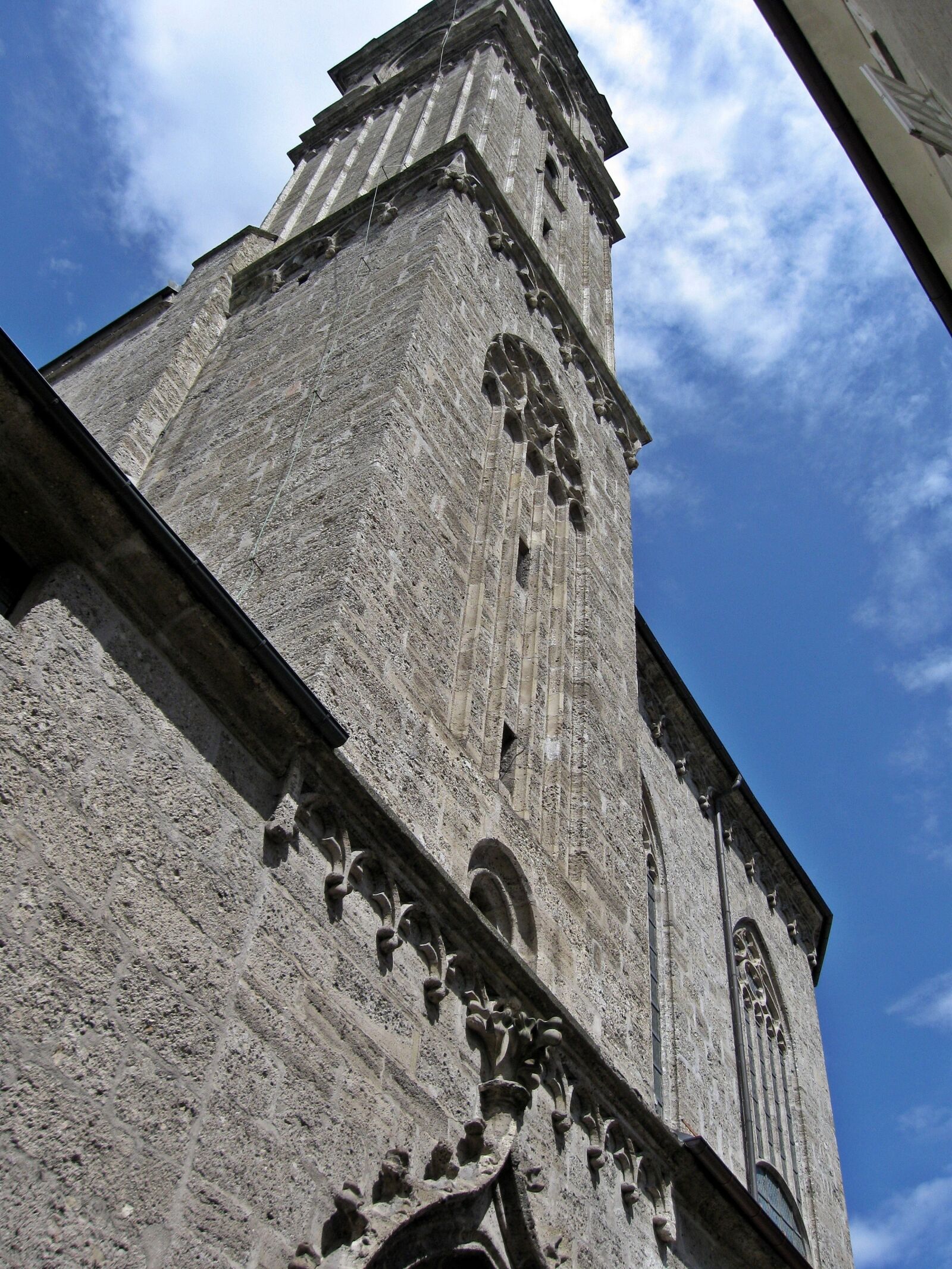 Canon PowerShot A590 IS sample photo. Salzburg, tower, window photography
