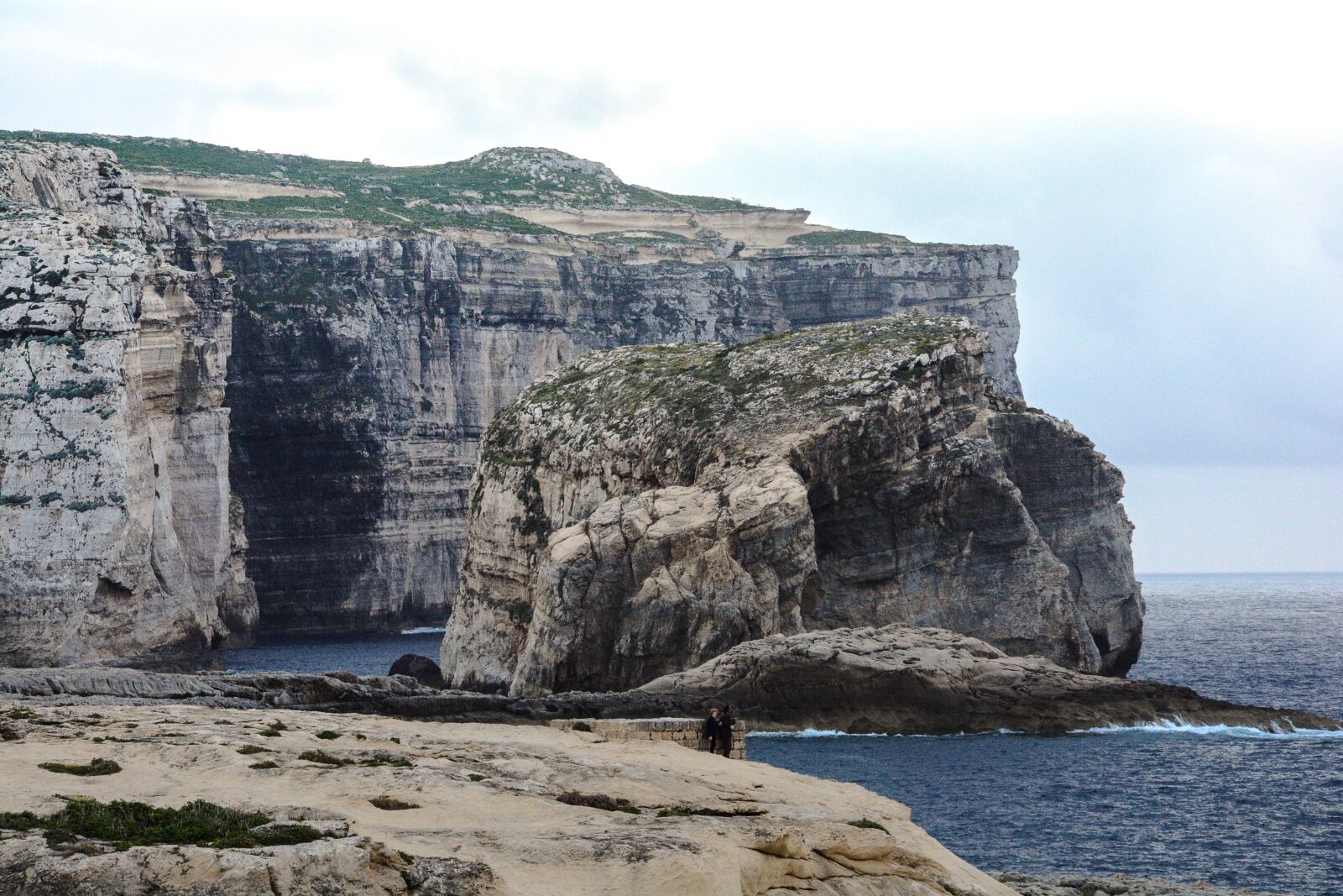 Nikon D7100 sample photo. Malta, sea, rocks photography