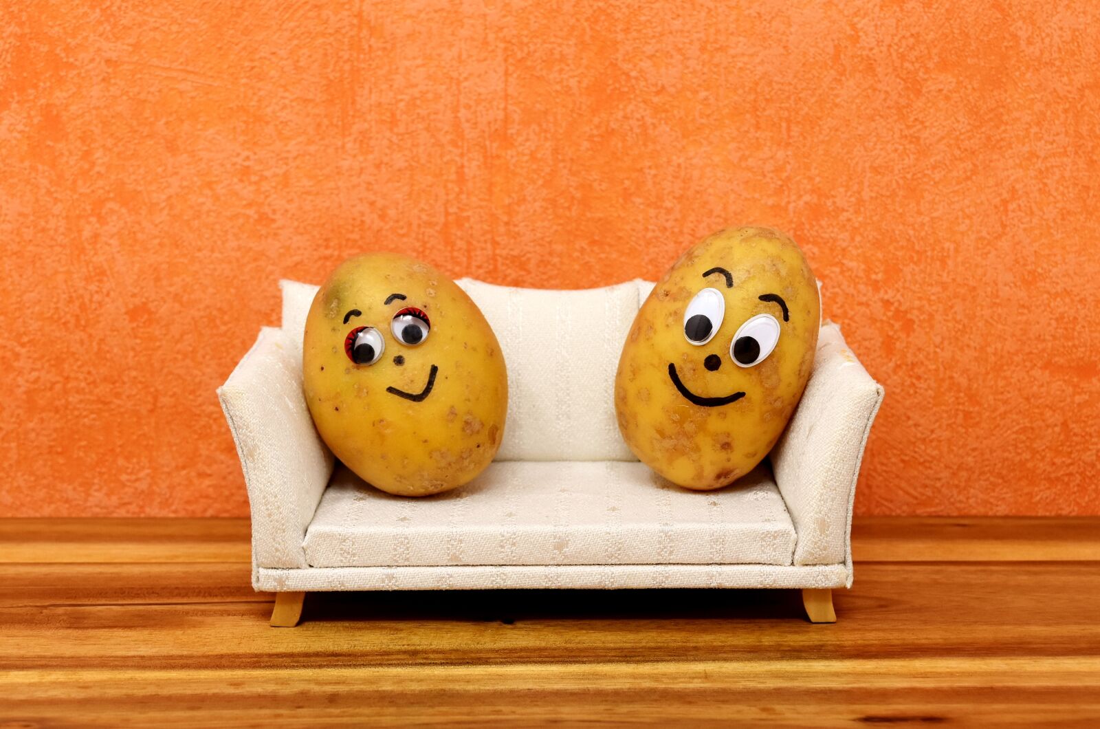 Nikon D7200 sample photo. Couch potatoes, funny, potatoes photography