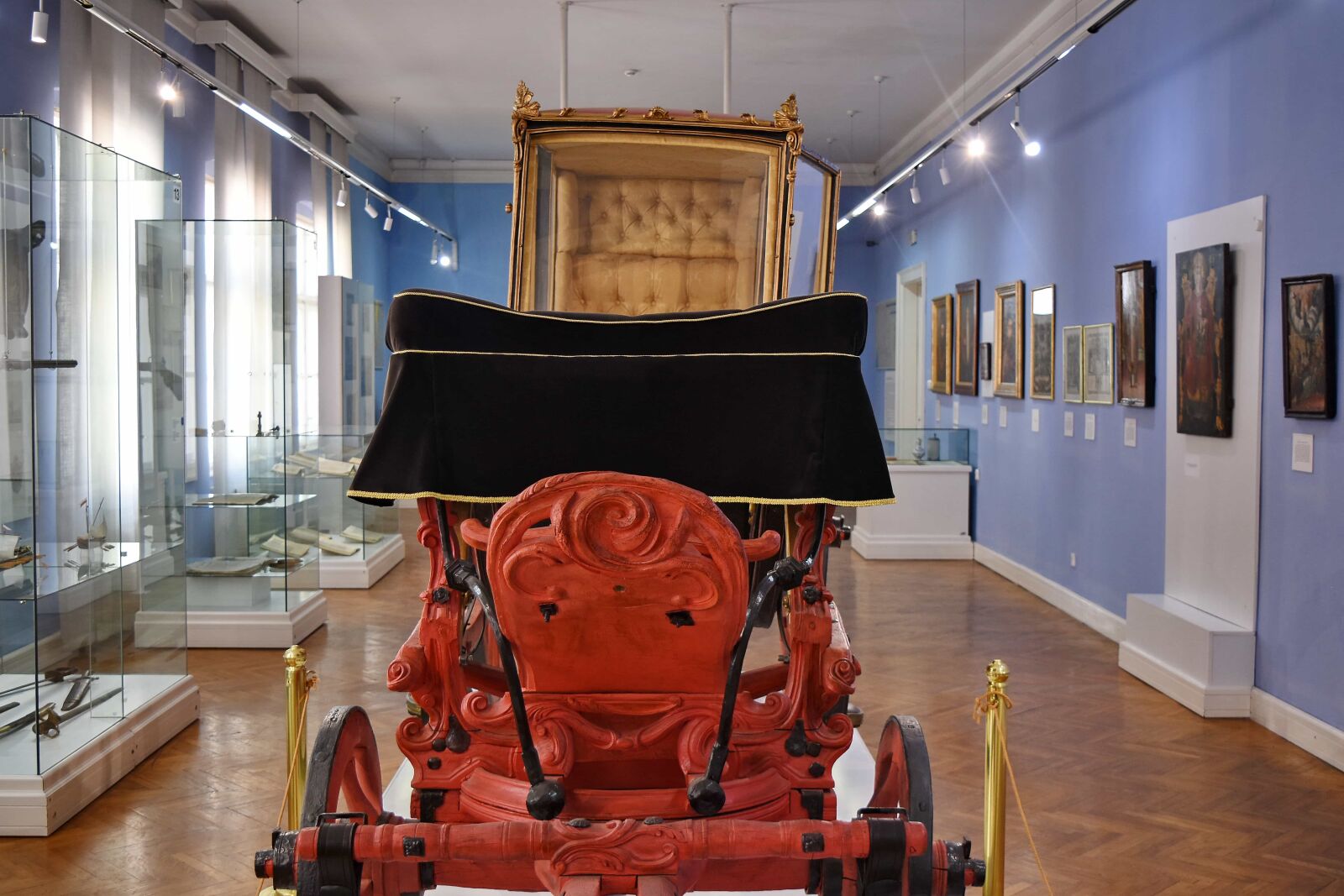 Nikon D5500 sample photo. Art, carriage, museum, old photography