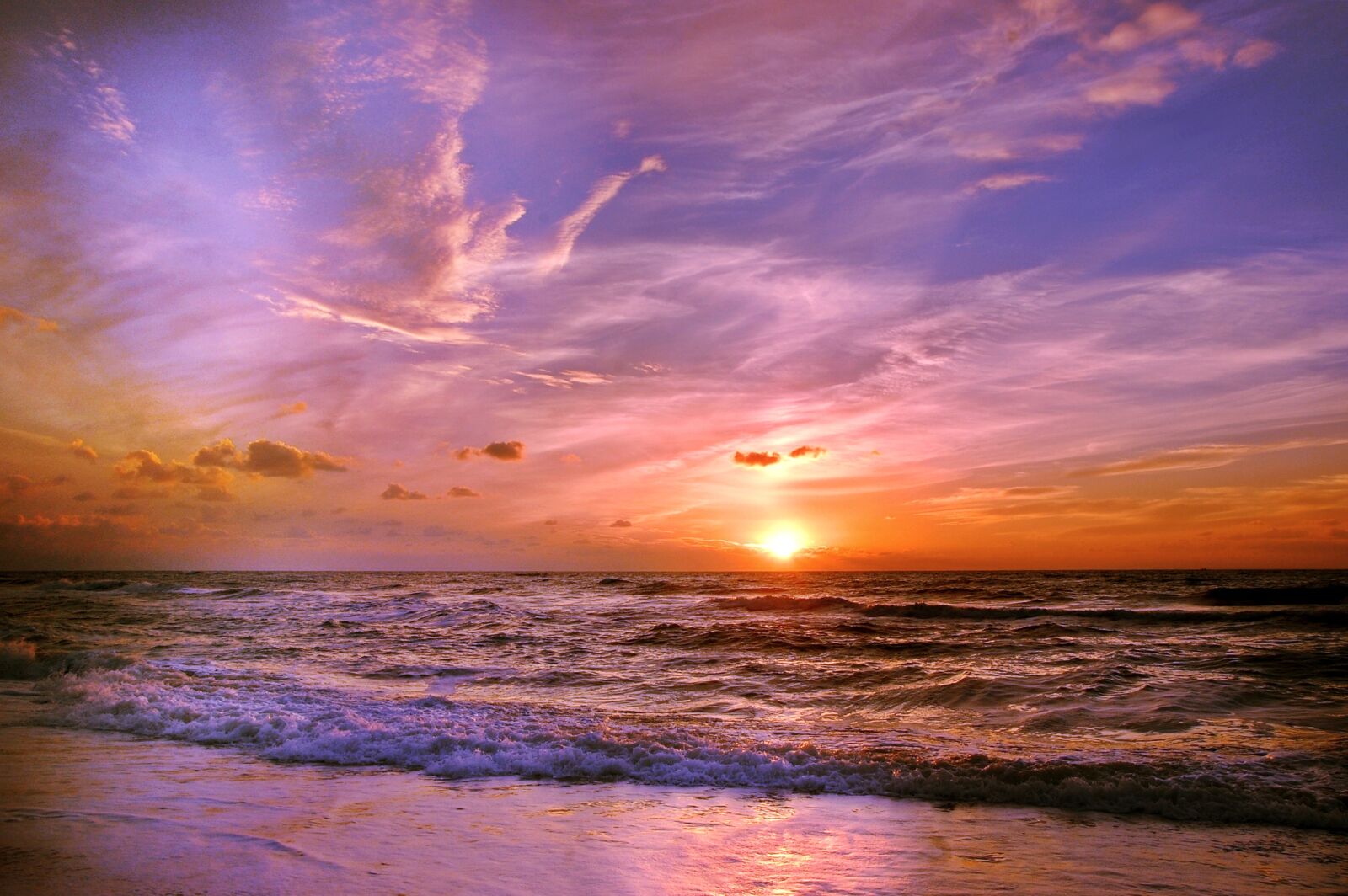 Nikon D40 sample photo. Sunset, north sea, sky photography