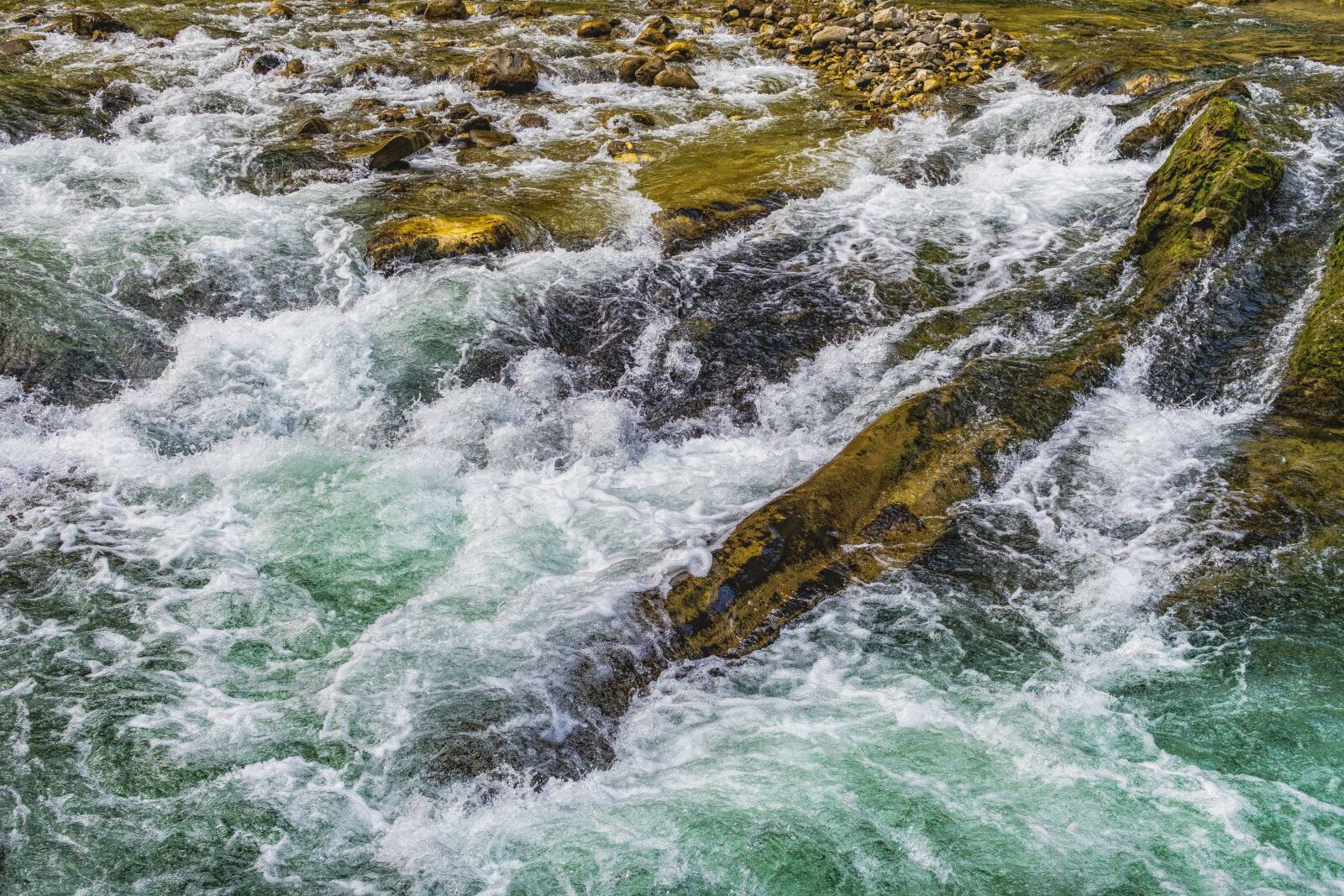 Sony a6300 + Sigma 30mm F2.8 EX DN sample photo. Ammer, river, waterfall photography