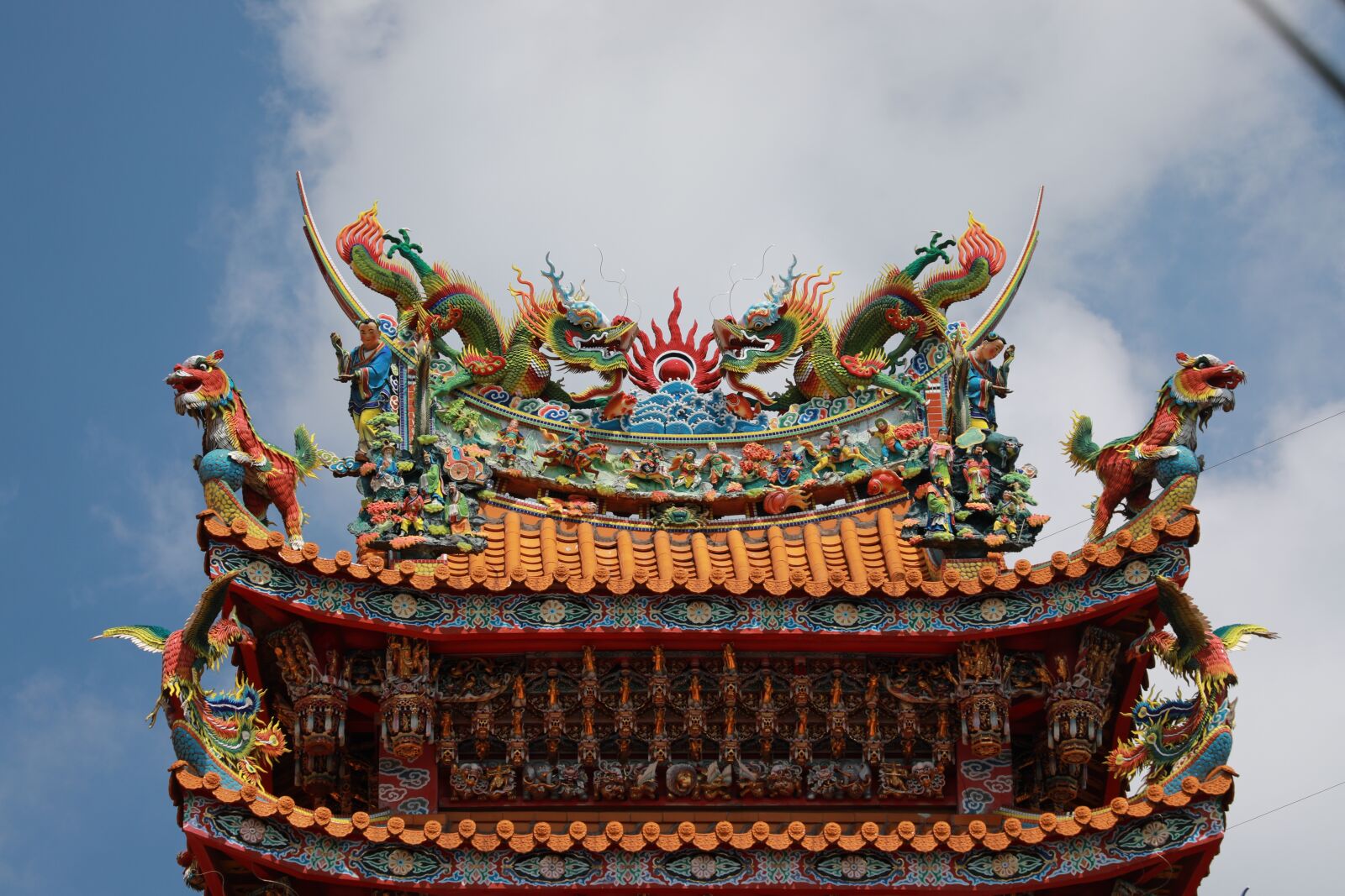 Canon EF 70-300mm F4-5.6L IS USM sample photo. Guandu temple, cut sticky photography