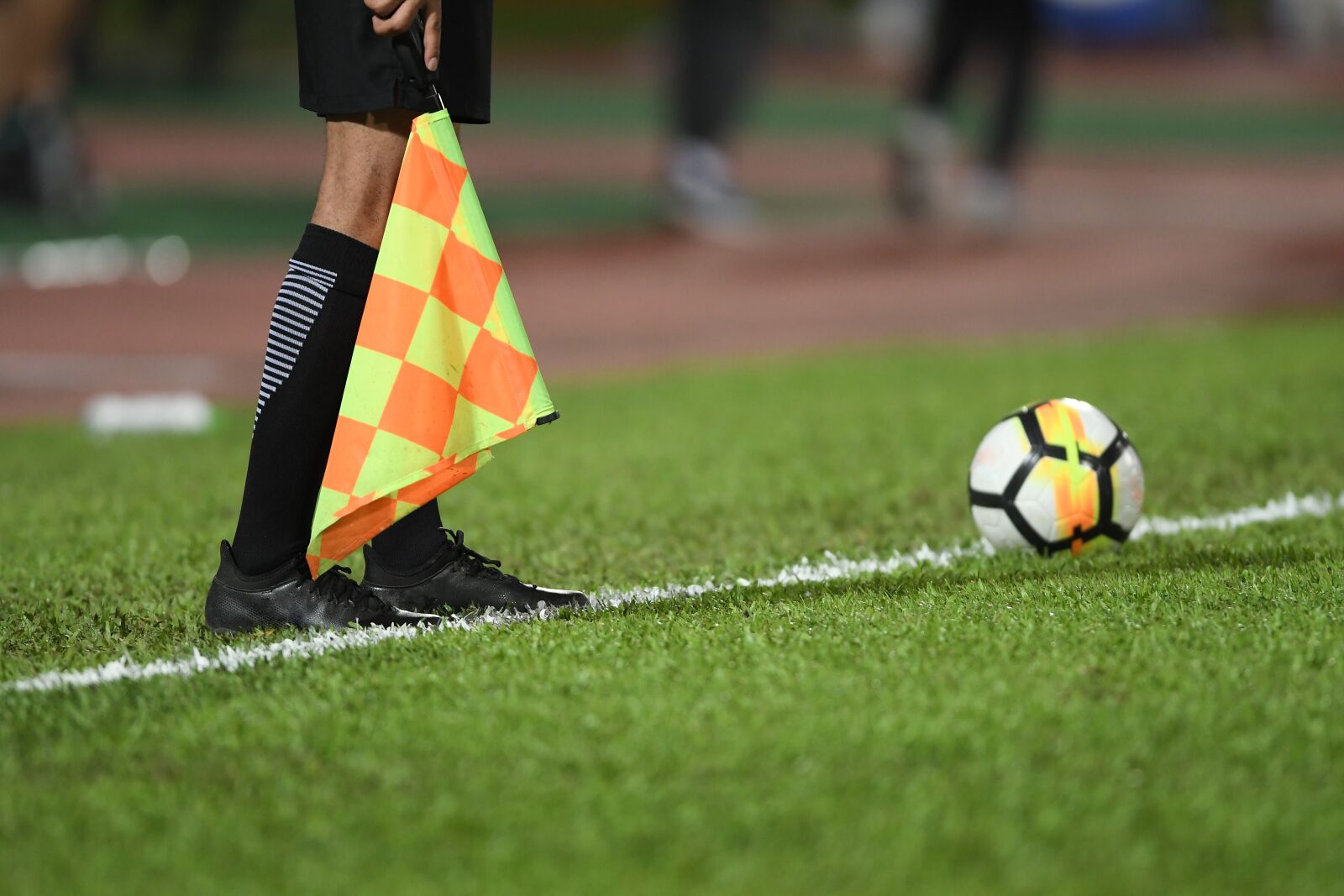 Nikon D500 sample photo. Referee, soccer, football photography