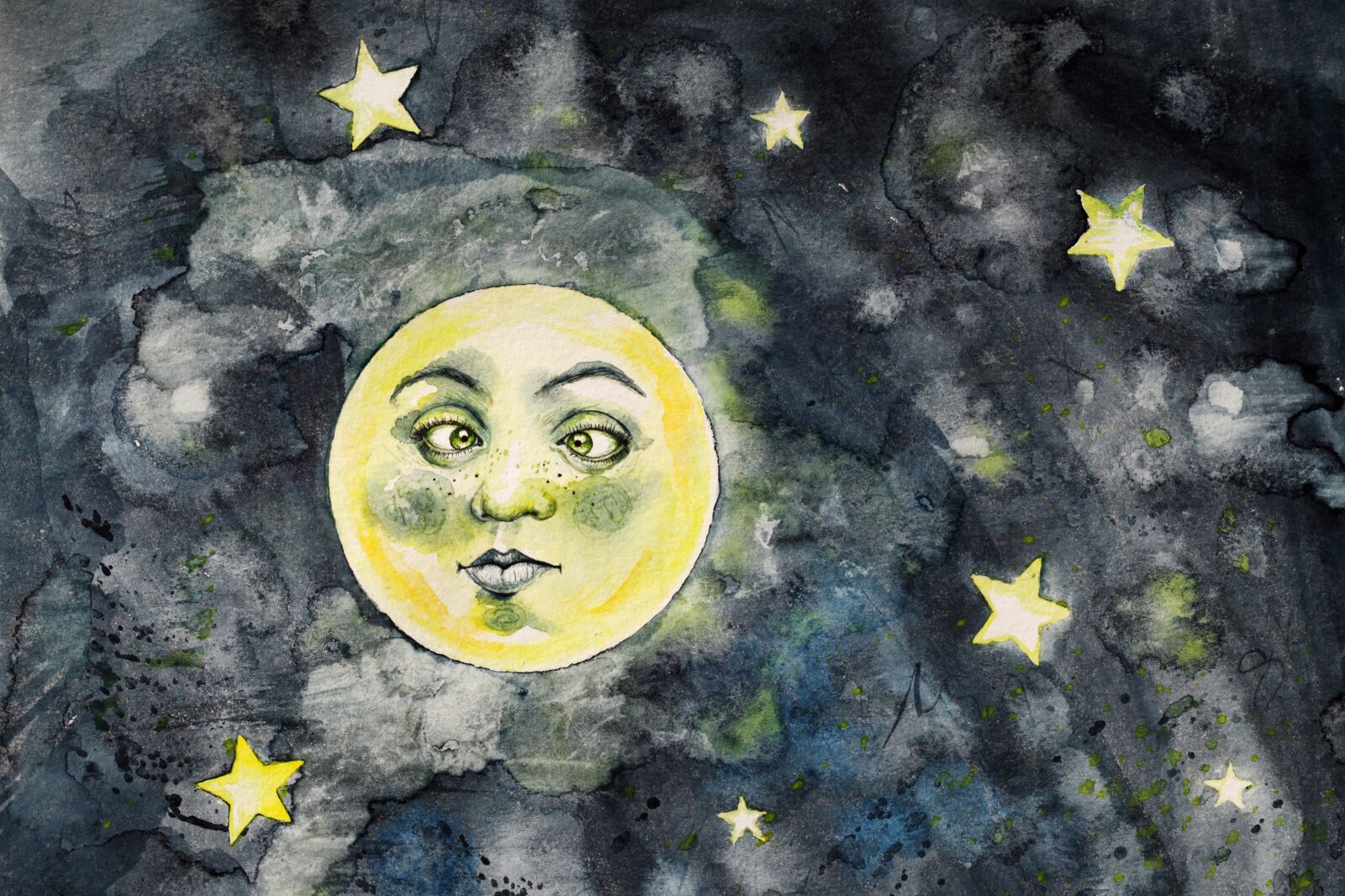 Canon EOS 5D Mark II sample photo. Crazy, funny, moon photography