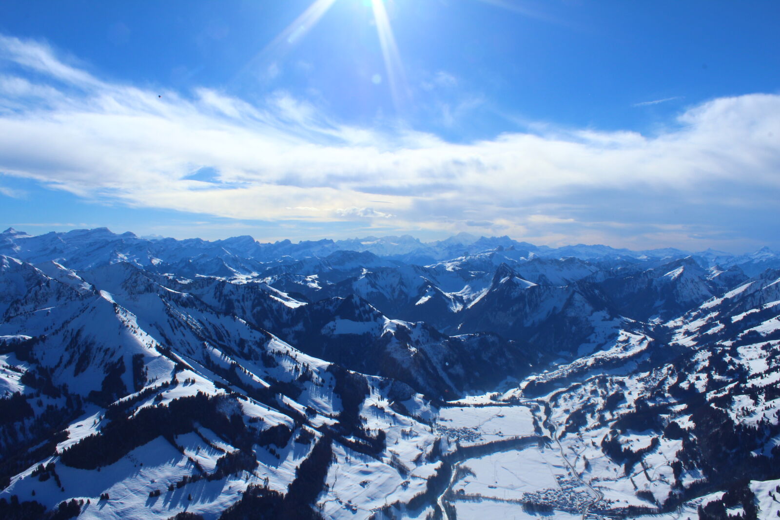 Canon EOS 1200D (EOS Rebel T5 / EOS Kiss X70 / EOS Hi) sample photo. Alps, ballooing, balloon, flying photography