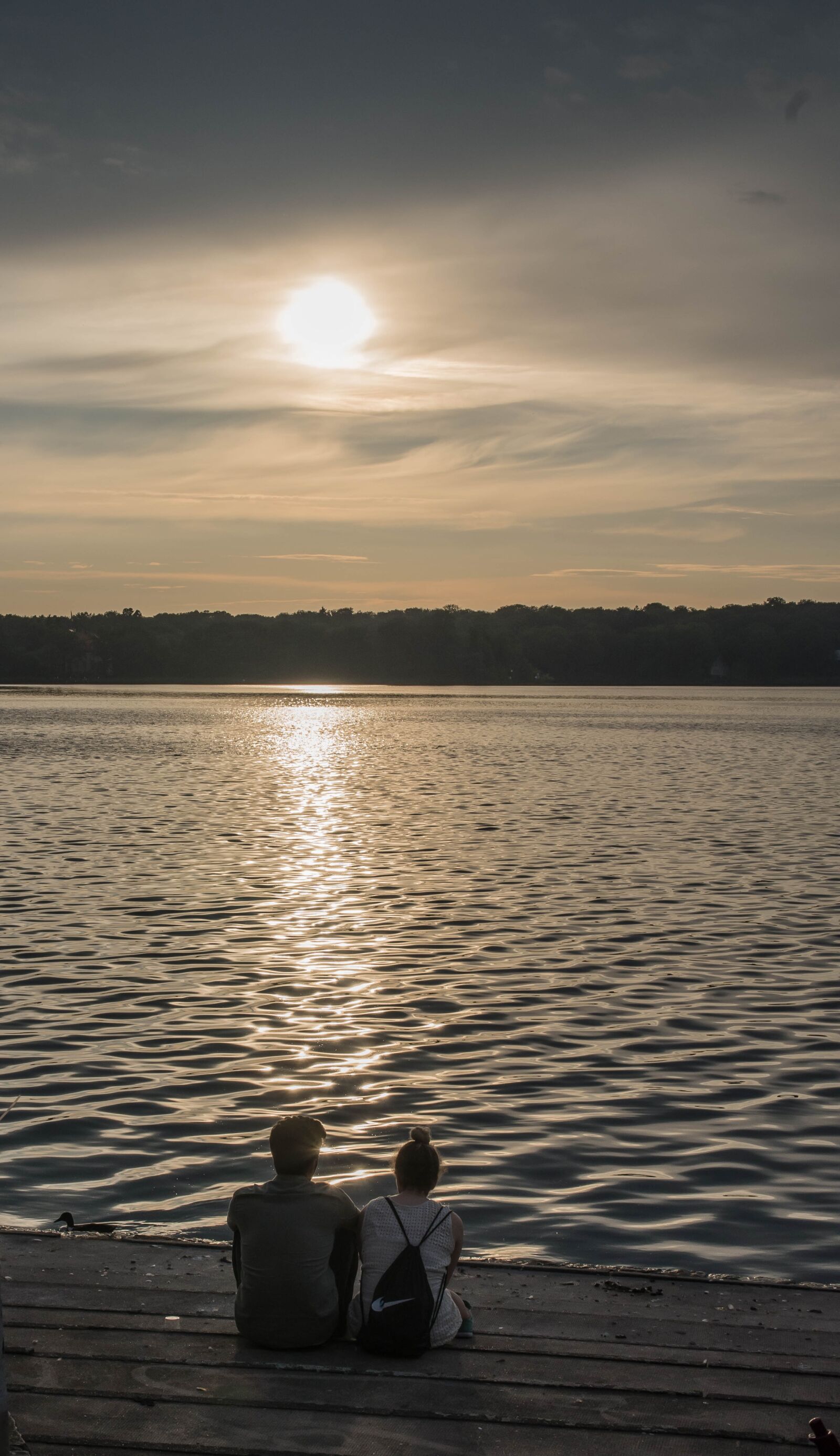 Pentax K-50 sample photo. Sunset, waters, sun photography