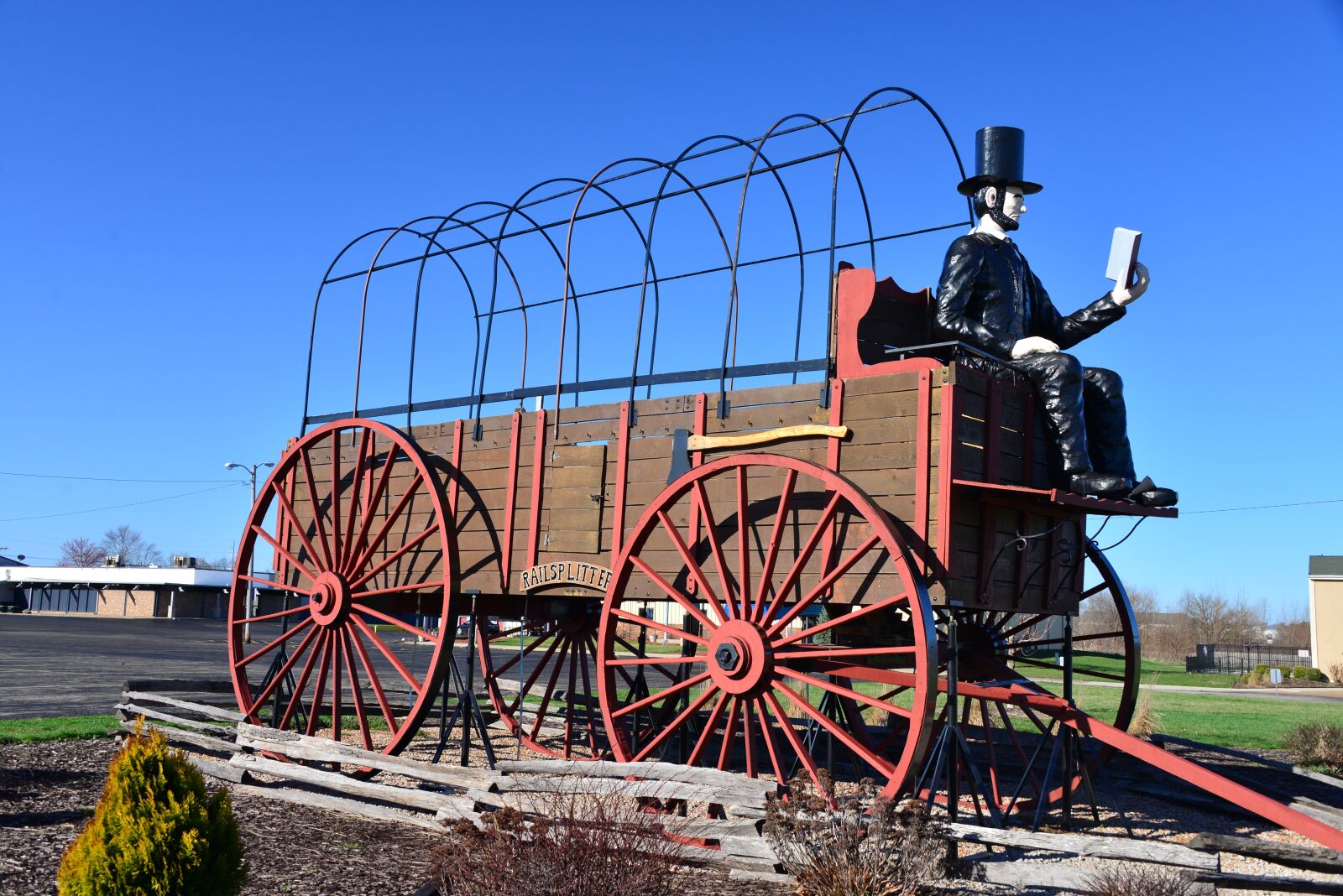 Nikon D610 sample photo. Route 66, lincoln, illinois photography