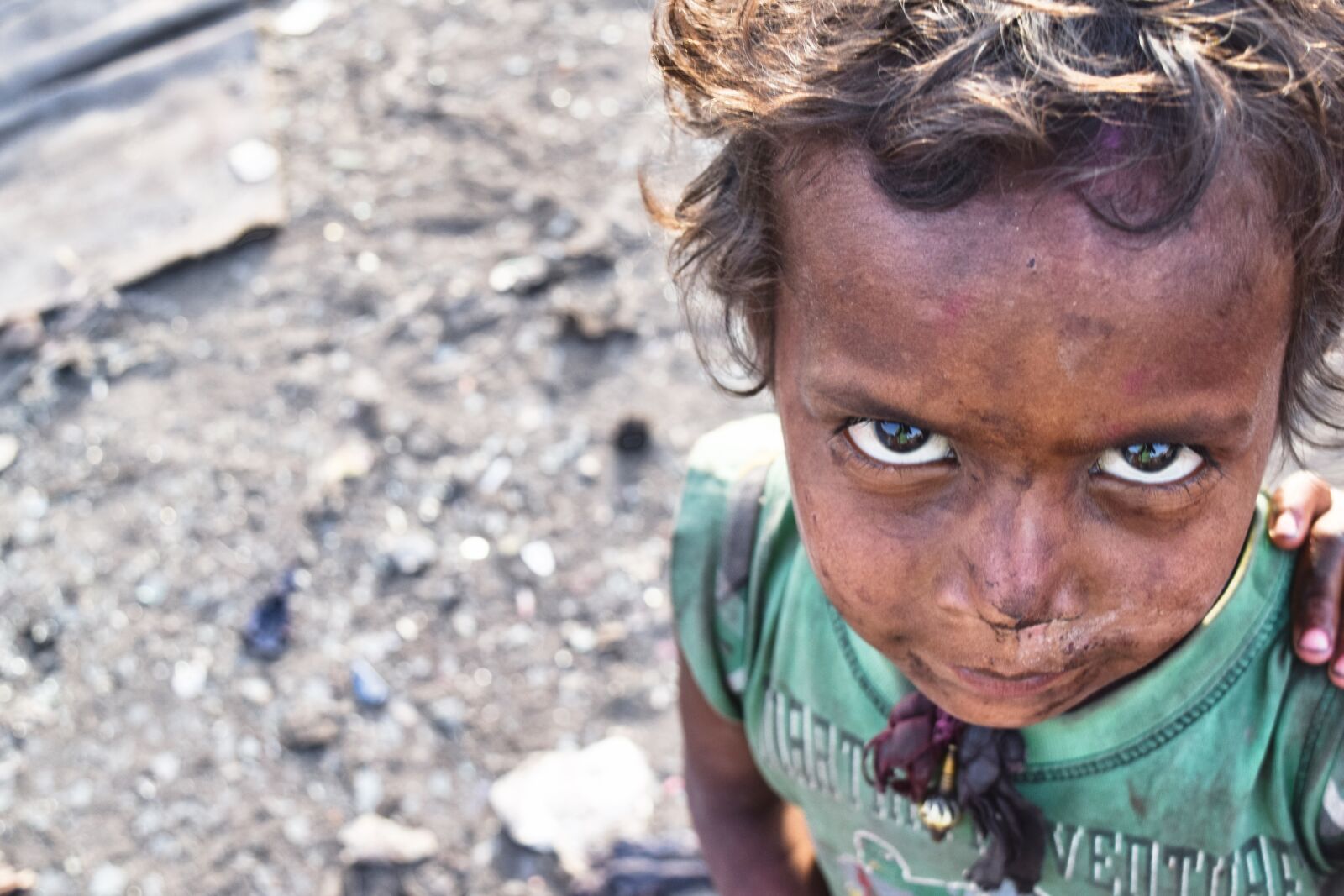 Nikon D3300 sample photo. Poor, slums, india photography