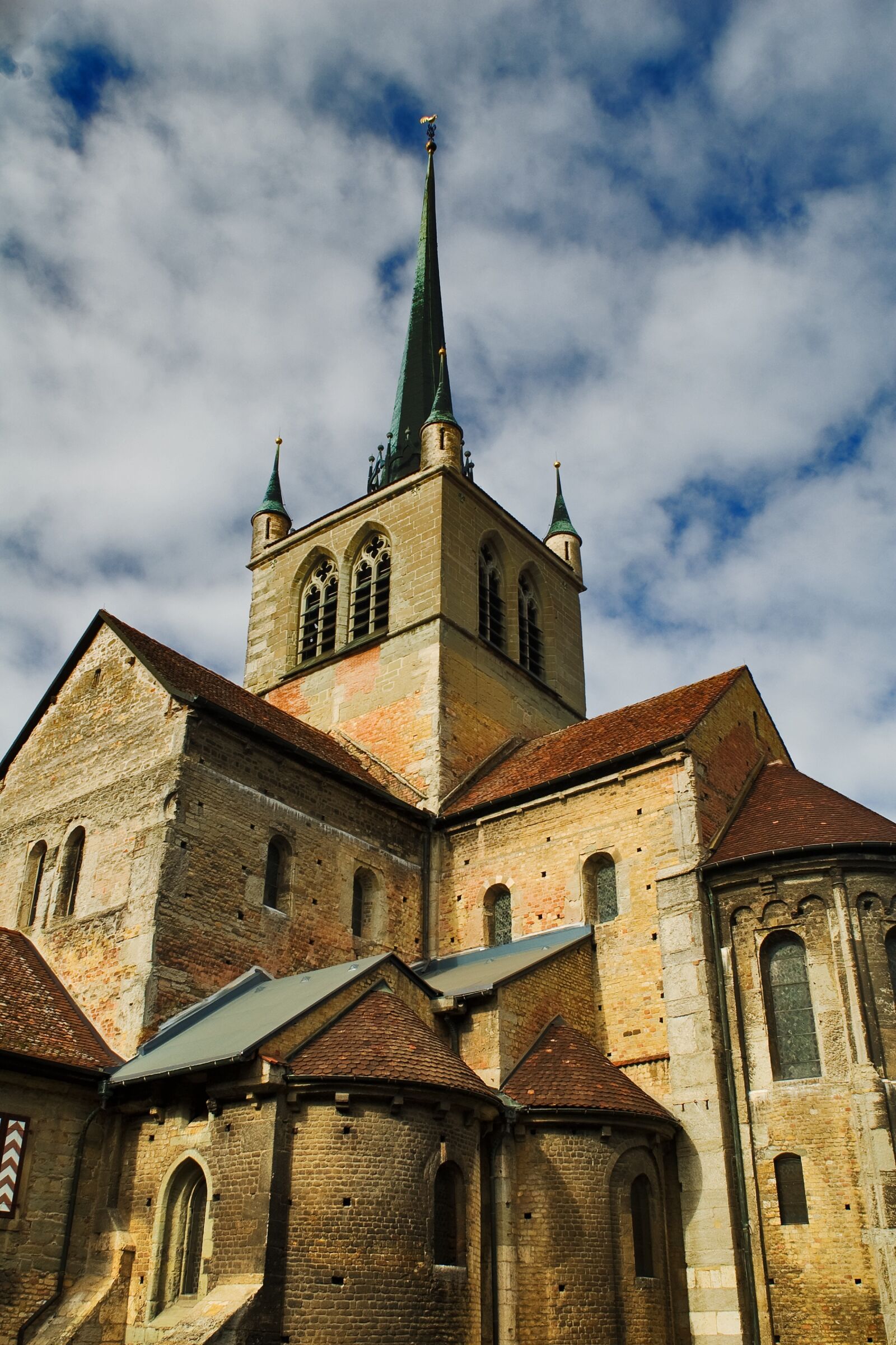Nikon D50 sample photo. Church, payerne, romanesque photography