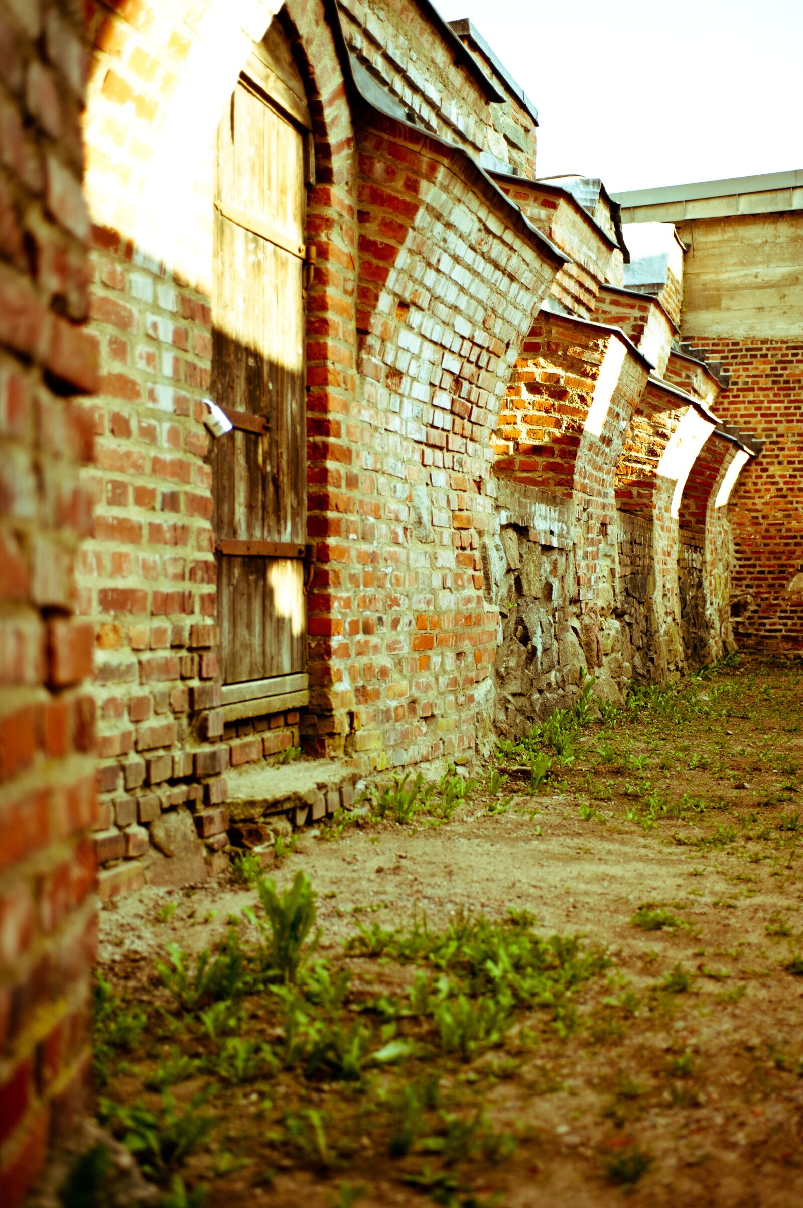 Nikon D700 sample photo. Ruin, stronghold, brick photography