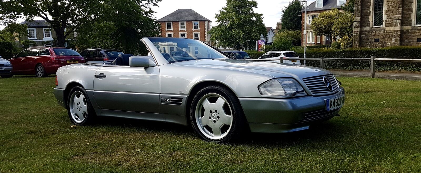 Samsung Galaxy S7 Edge sample photo. Mercedes sl, sl600, convertible photography