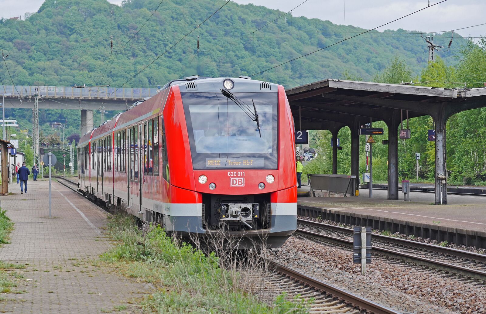 Panasonic Lumix DMC-GX8 sample photo. Diesel railcar, deutsche bahn photography