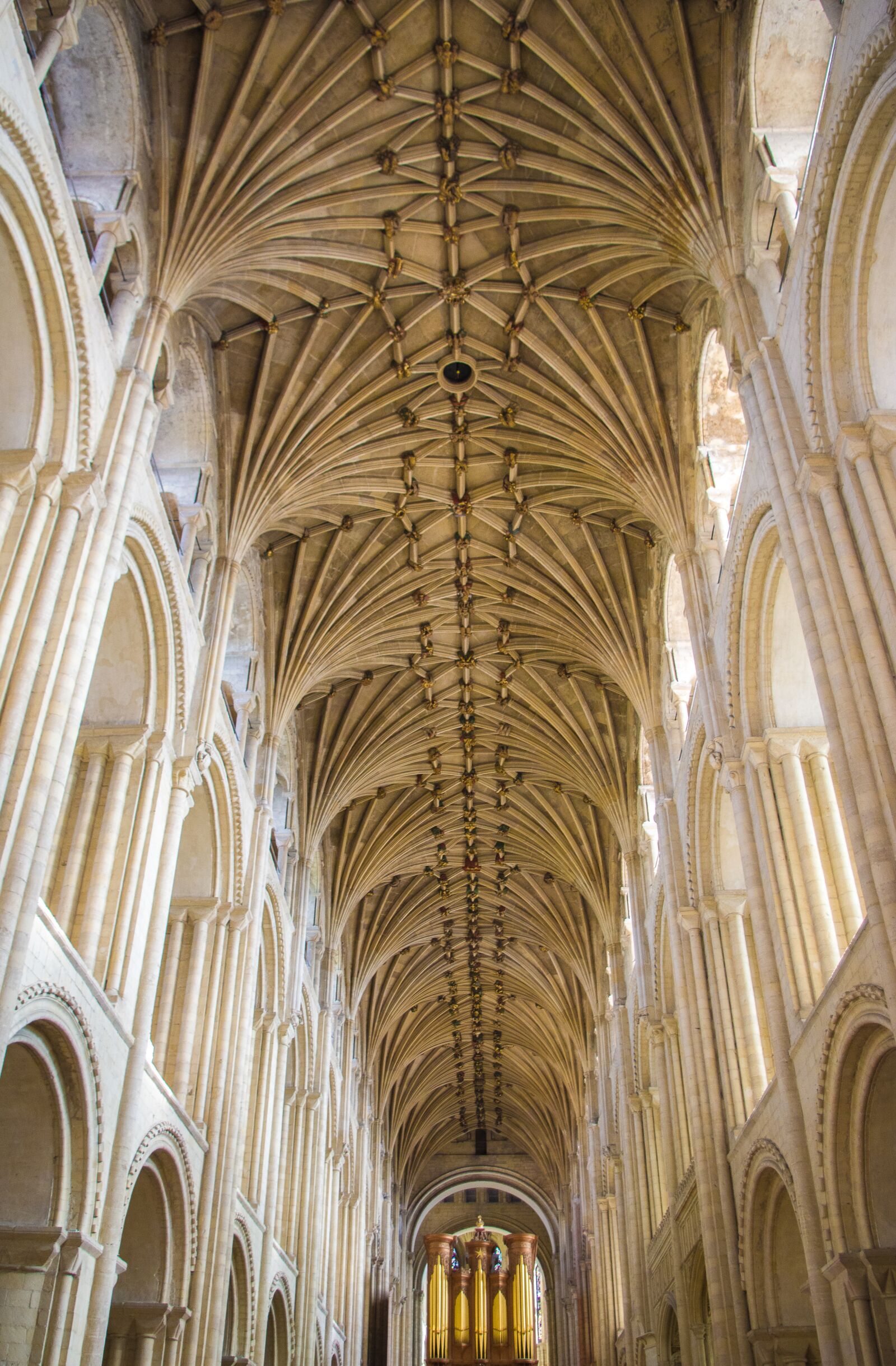 smc PENTAX-DA L 18-55mm F3.5-5.6 sample photo. Norwich, cathedral, nave photography