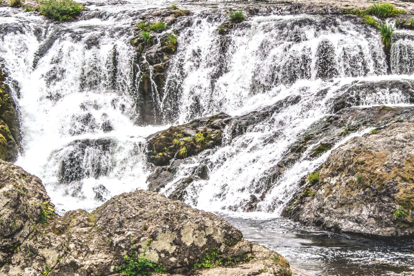 Nikon D5200 sample photo. Water, rocks, nature, waterfall photography