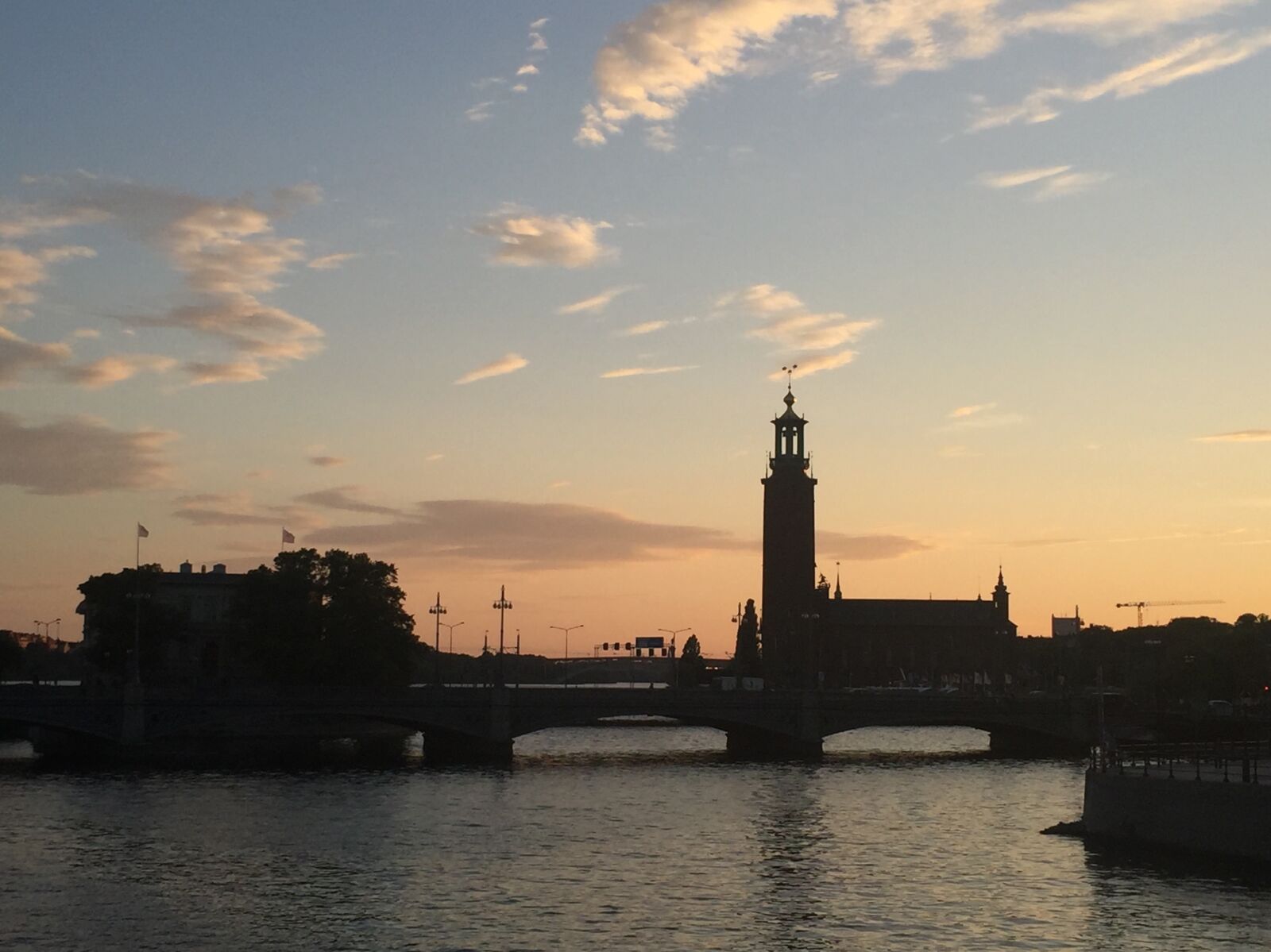 Apple iPhone 6 sample photo. Stockholm, city hall, architecture photography