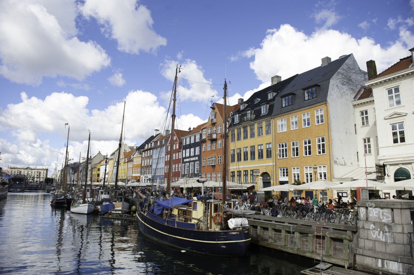 Nikon D3 sample photo. Denmark, copenhagen, port photography