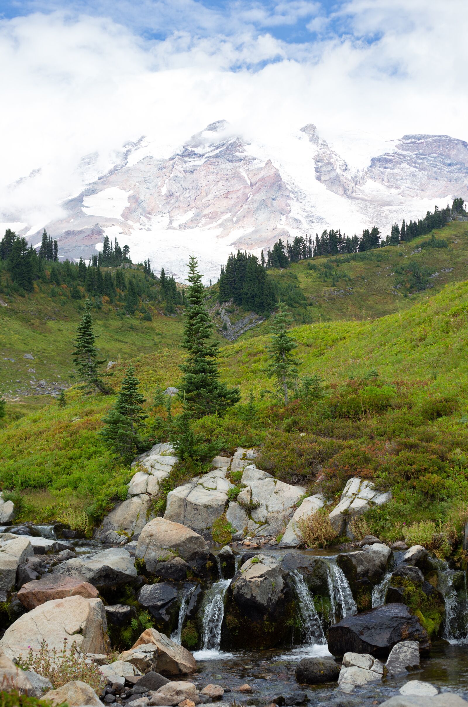 Canon EF 50mm F1.8 II sample photo. Mount rainier, landscape, nature photography
