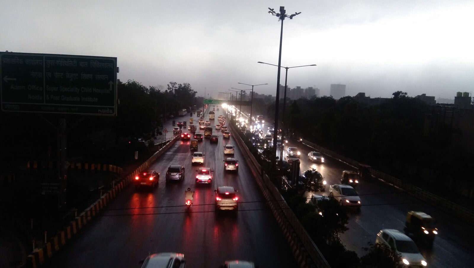 ASUS X00PD sample photo. Traffic, zaam, cloudy photography