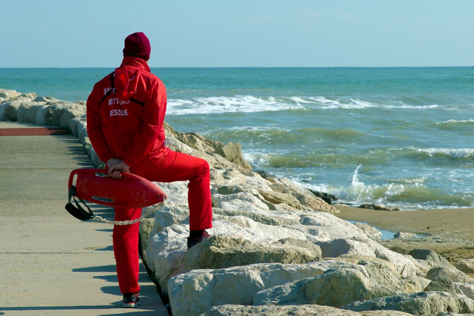 Canon EOS 5D Mark III sample photo. Lifeguard on duty, baywatch photography