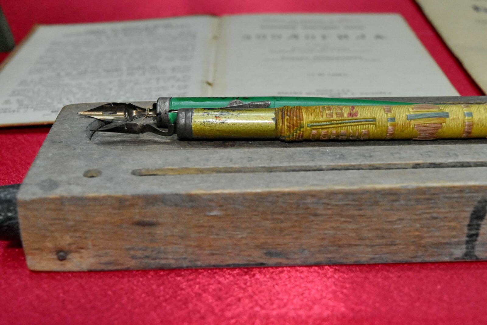 Nikon D5500 sample photo. Antiquity, book, wood, paper photography