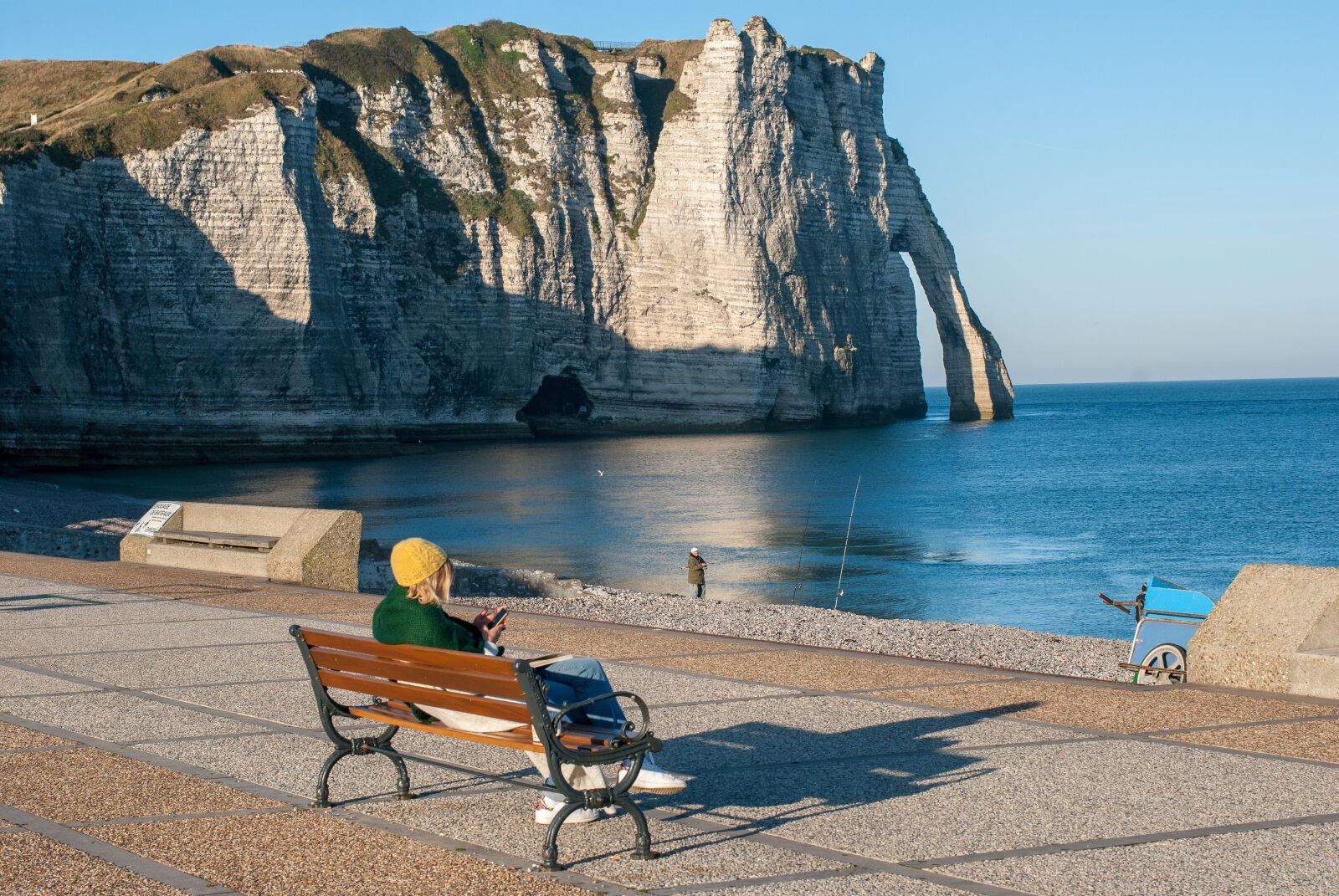 Nikon D80 sample photo. Etretat, normandy, france photography