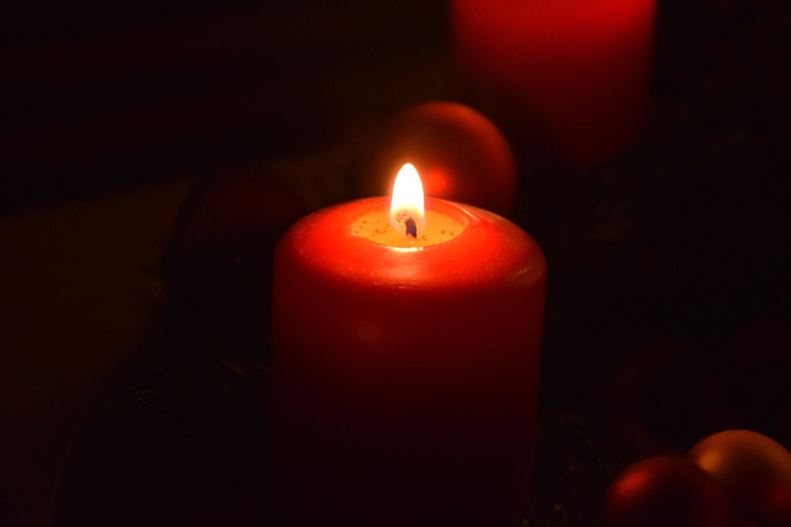Nikon D5300 sample photo. Candle, christmas, advent photography
