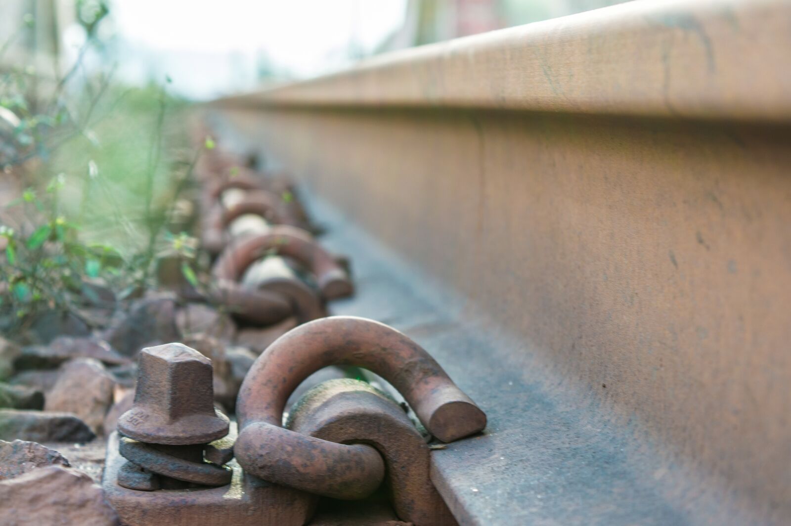 Nikon D3200 sample photo. Track, train, line photography