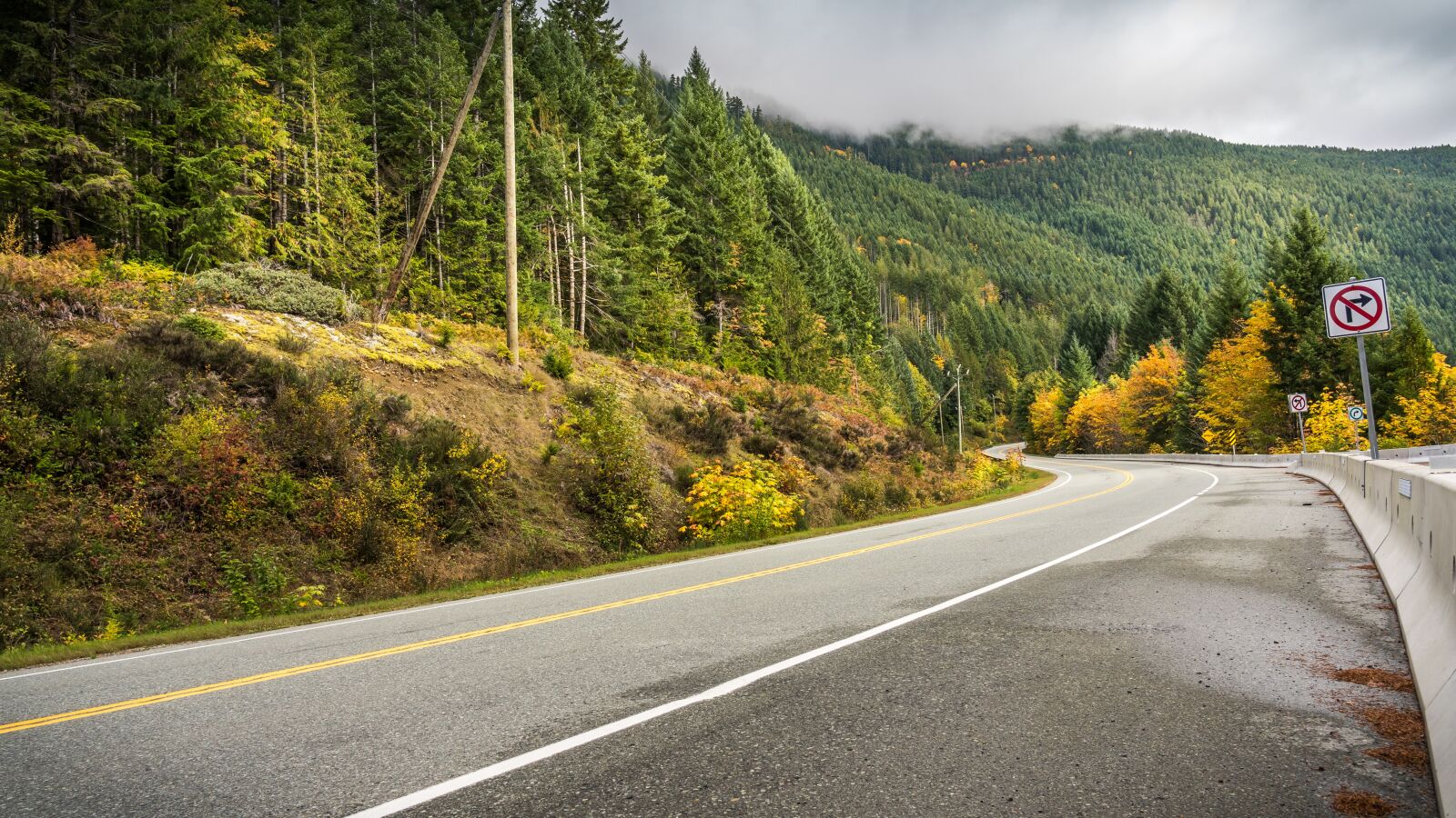 Sony FE 24-105mm F4 G OSS sample photo. Road, highway, fall photography