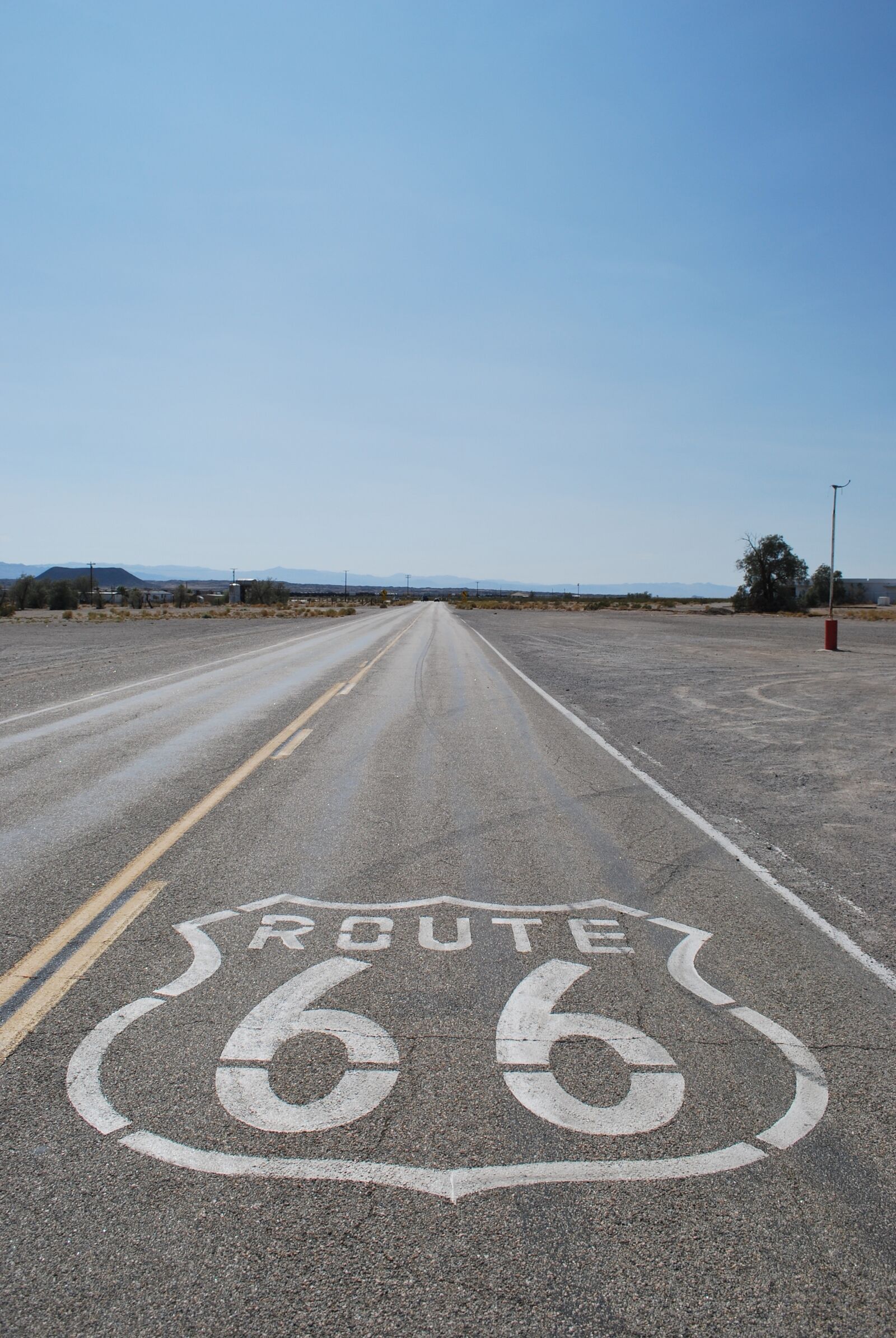 Nikon D60 sample photo. Usa, route 66, endless photography