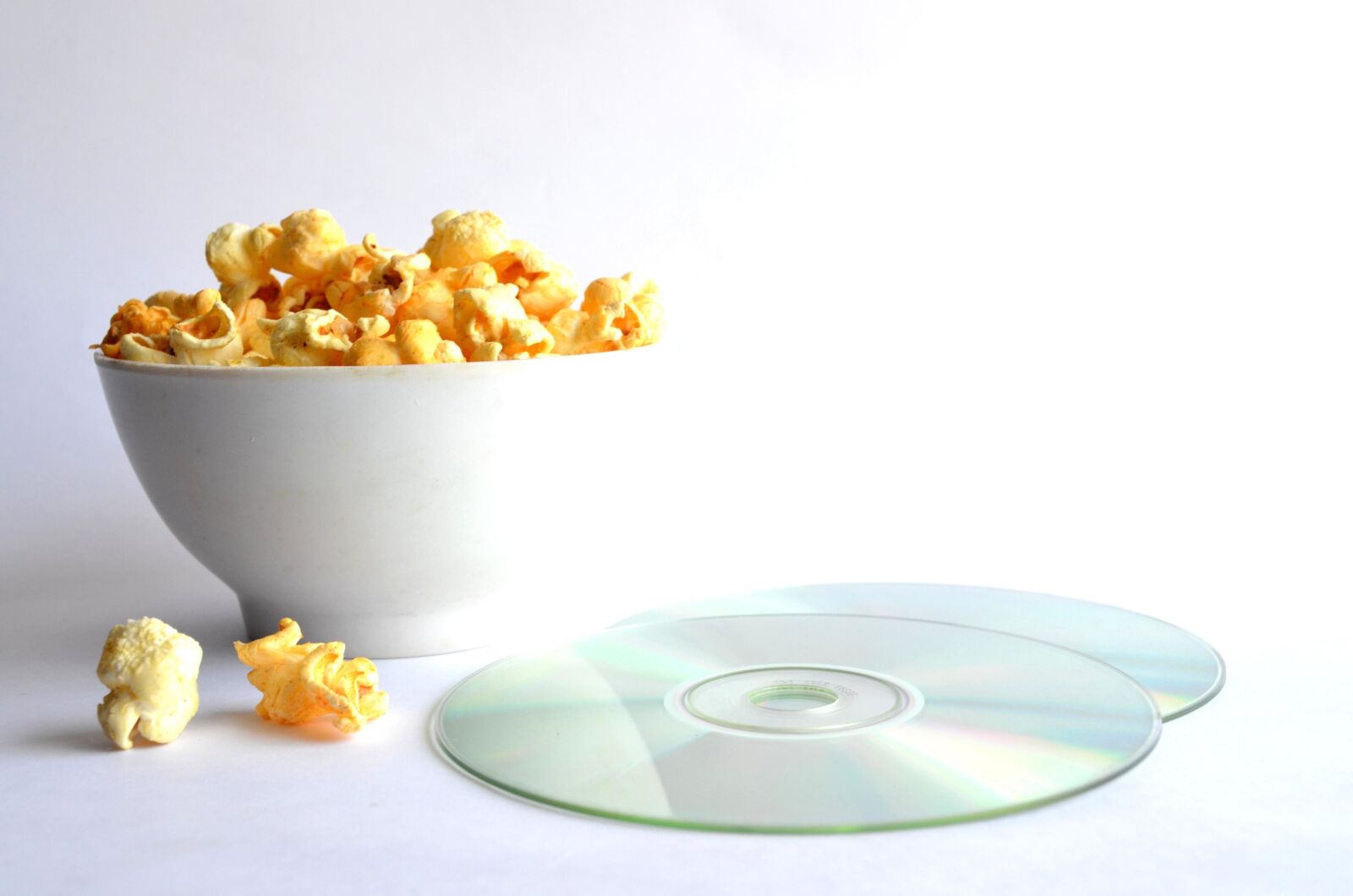 Nikon D5100 sample photo. Popcorn, movie, disc, entertainment photography