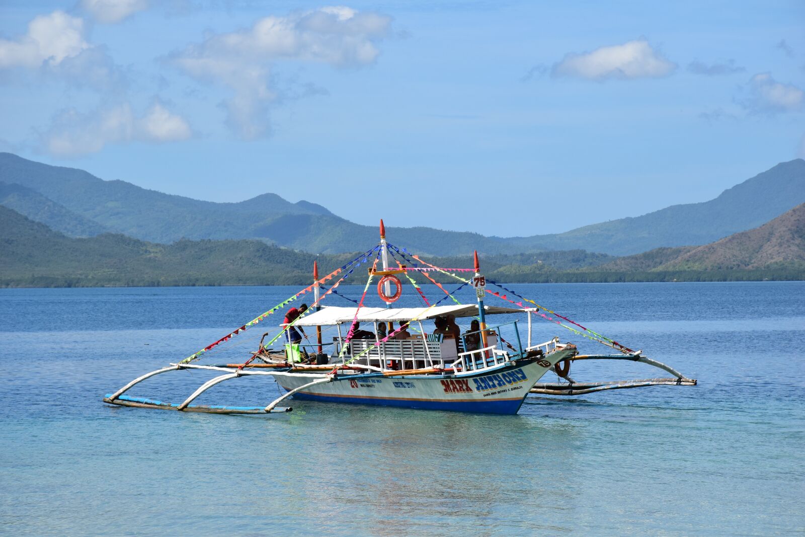Nikon D5500 sample photo. Philippines, sea, boat photography