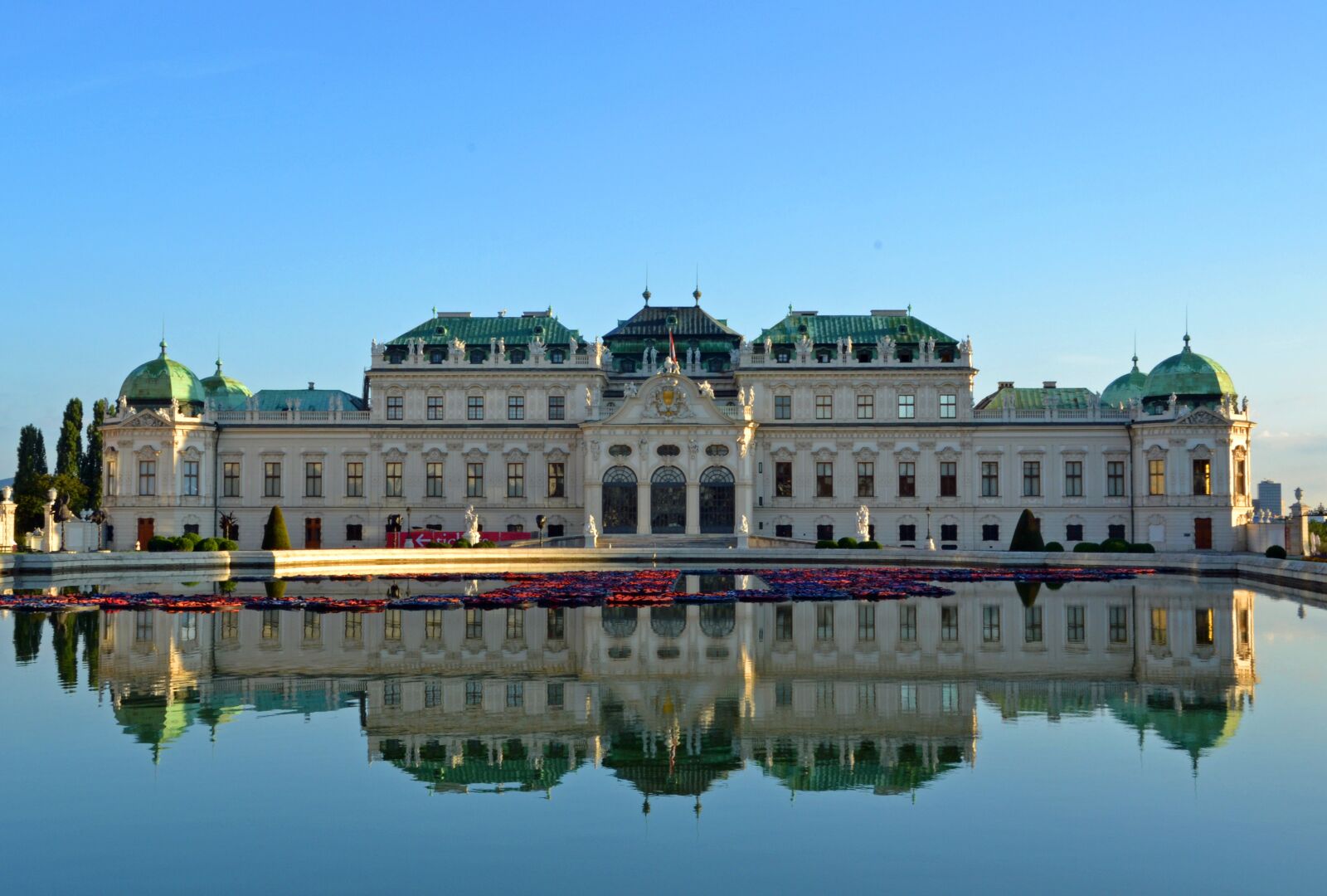 Nikon D3100 sample photo. Belvedere, castle, baroque photography