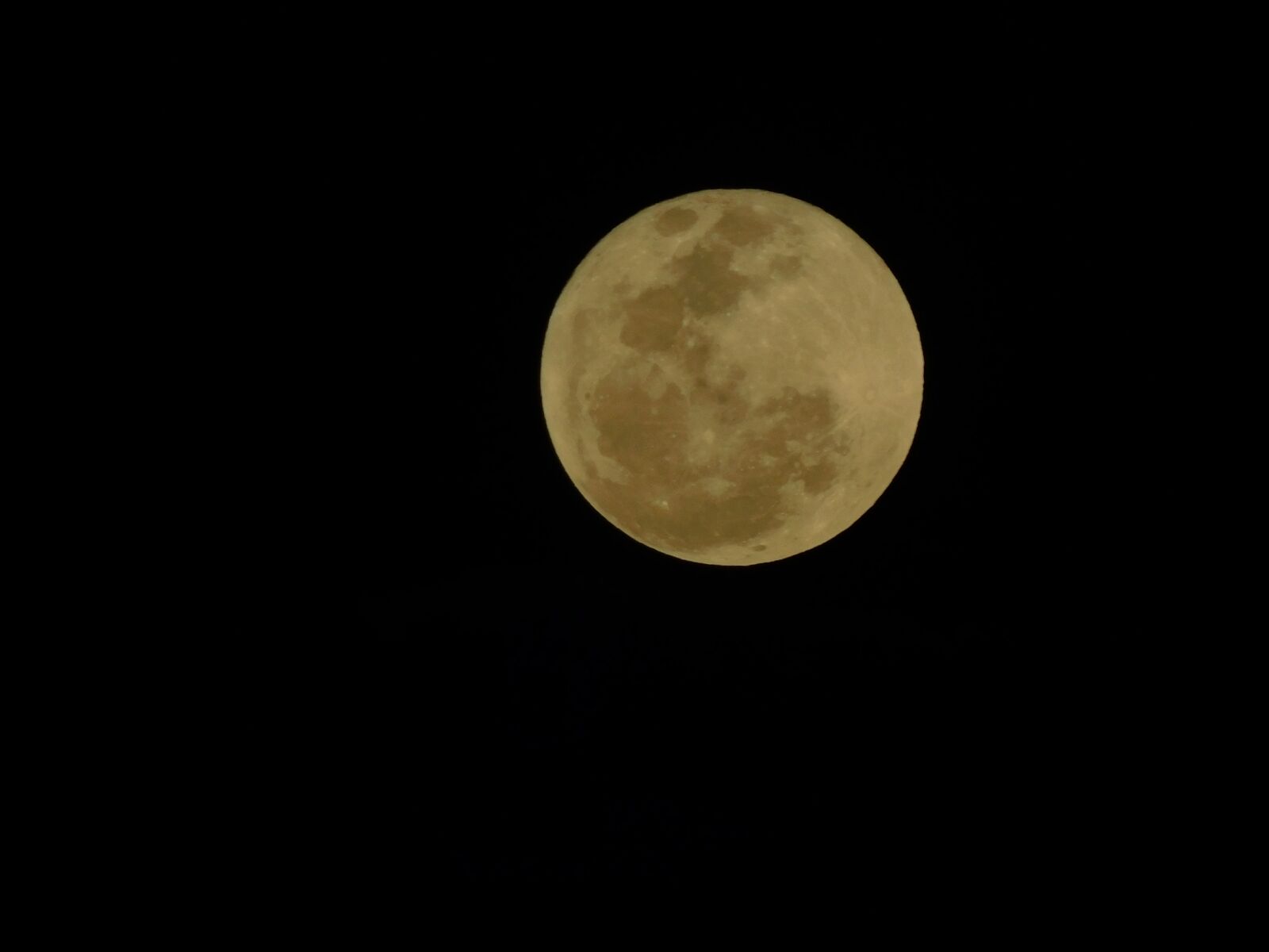 Nikon Coolpix B500 sample photo. Moon, night, dark photography
